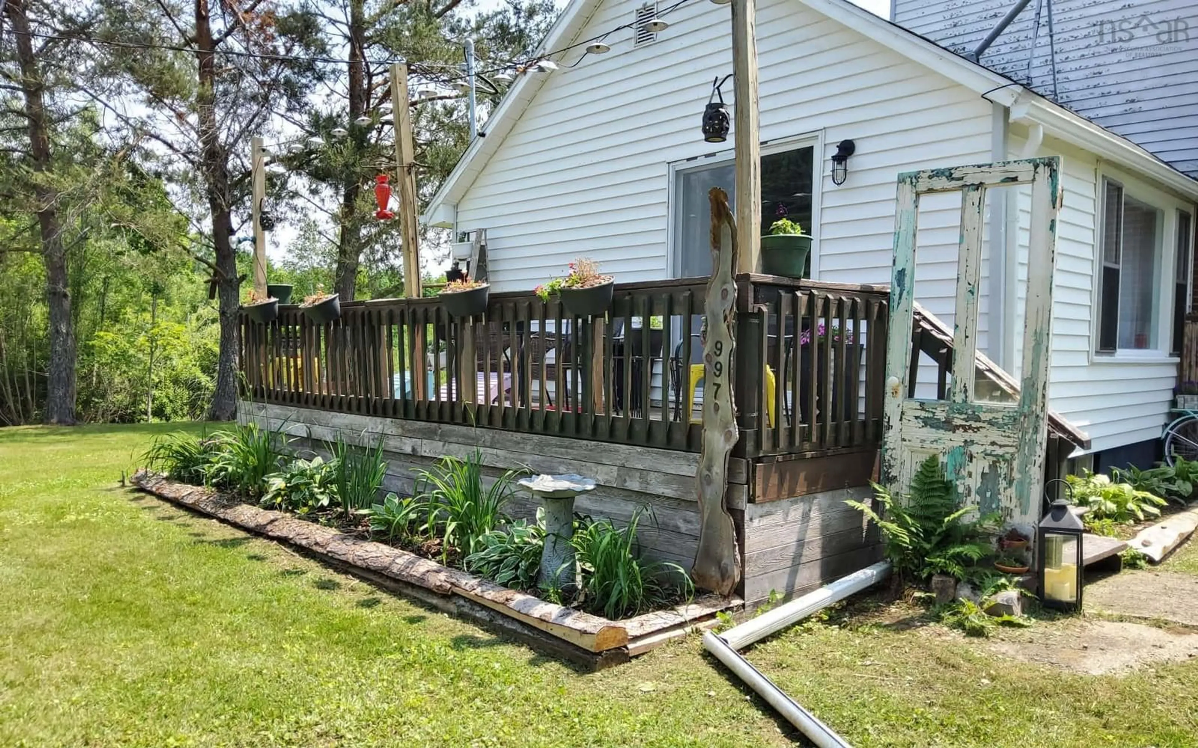 Patio, street for 997 East River East Side Rd, Glencoe Nova Scotia B0K 1B0