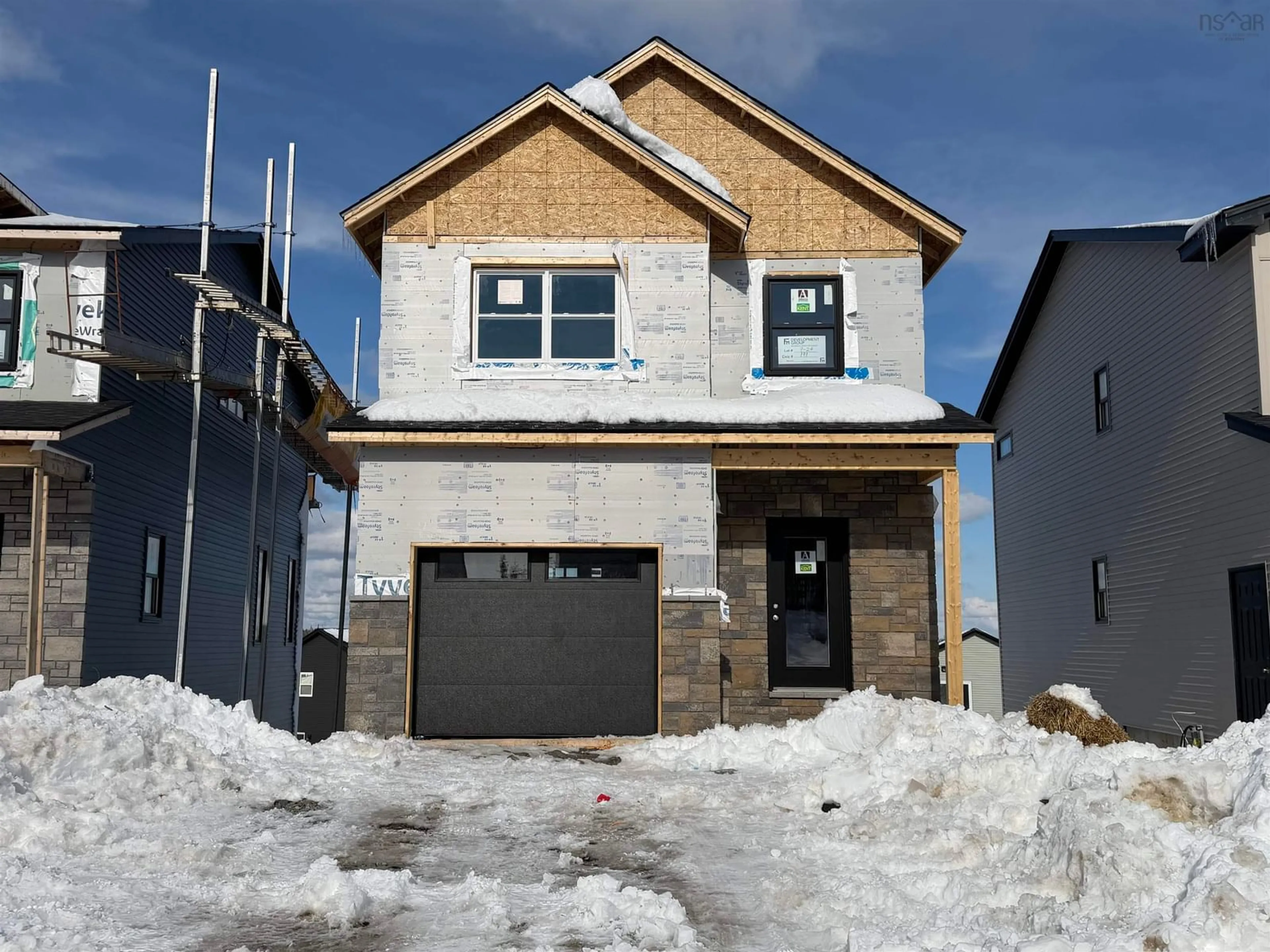 Home with brick exterior material, street for 191 Brunello Blvd #Lot 9-24, Timberlea Nova Scotia B3T 0J3