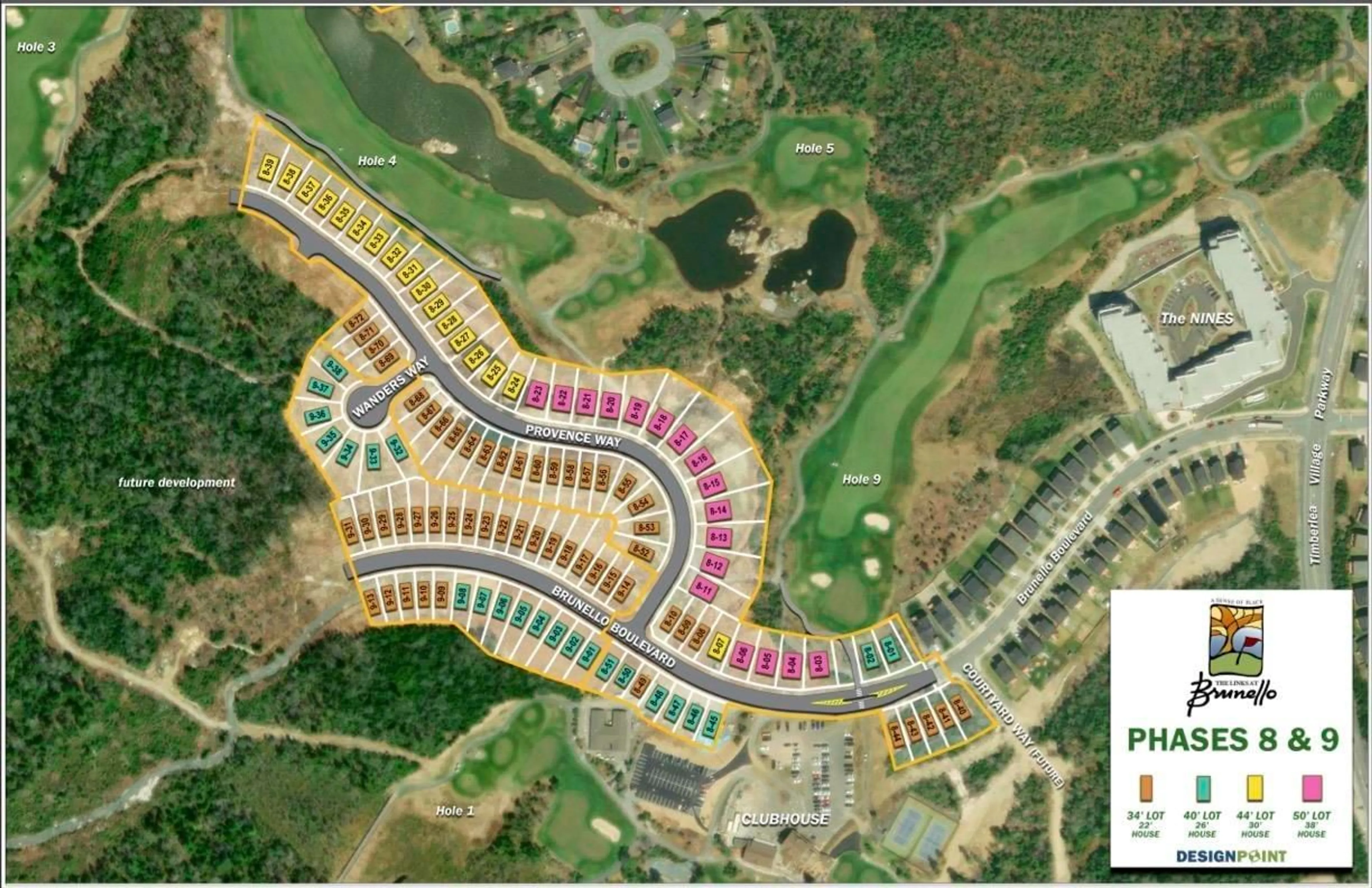 Picture of a map for 191 Brunello Blvd #Lot 9-24, Timberlea Nova Scotia B3T 0J3