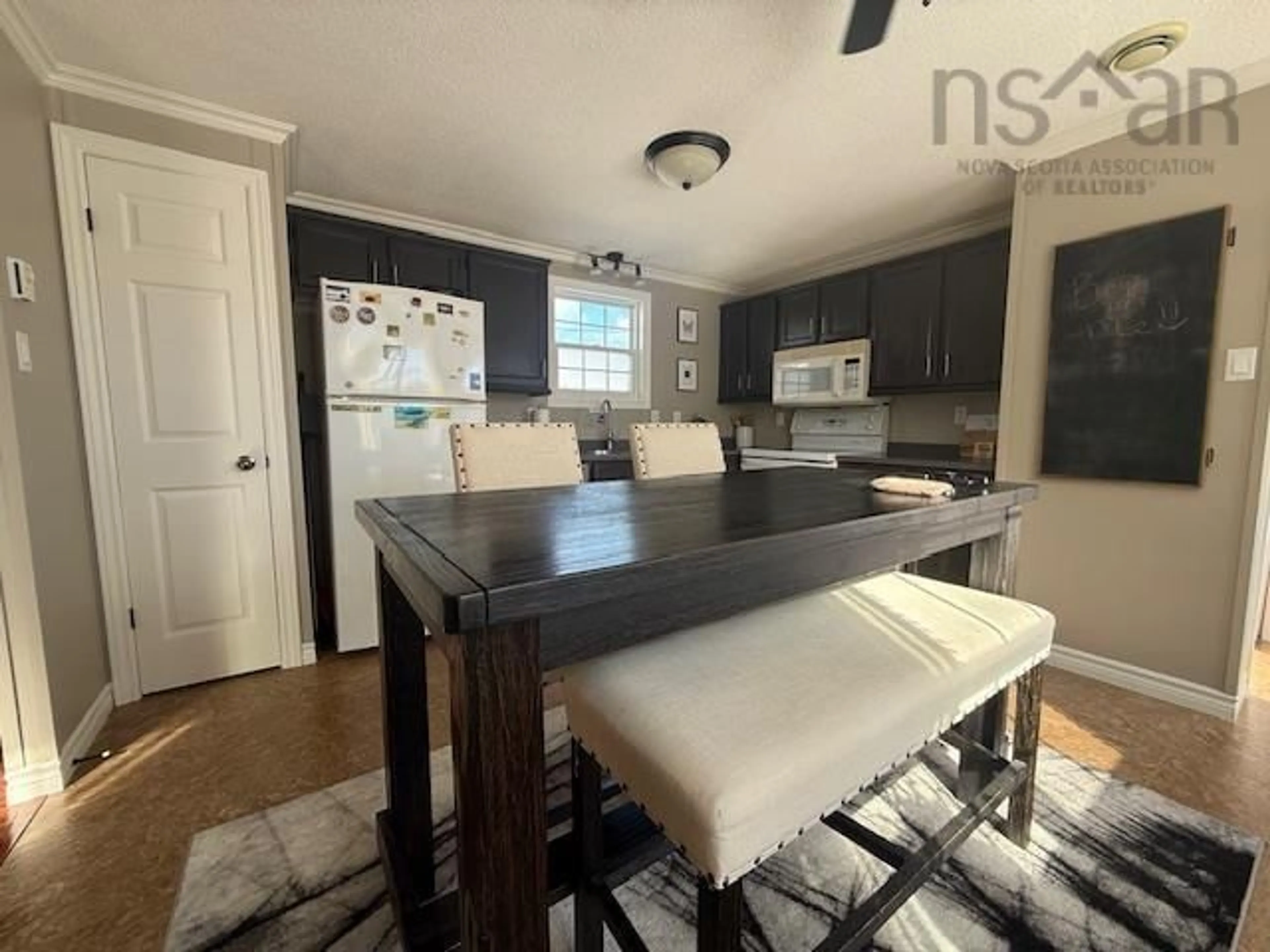 Open concept kitchen, wood/laminate floor for 168 Hilltop Dr, Lower Sackville Nova Scotia B4C 2P5