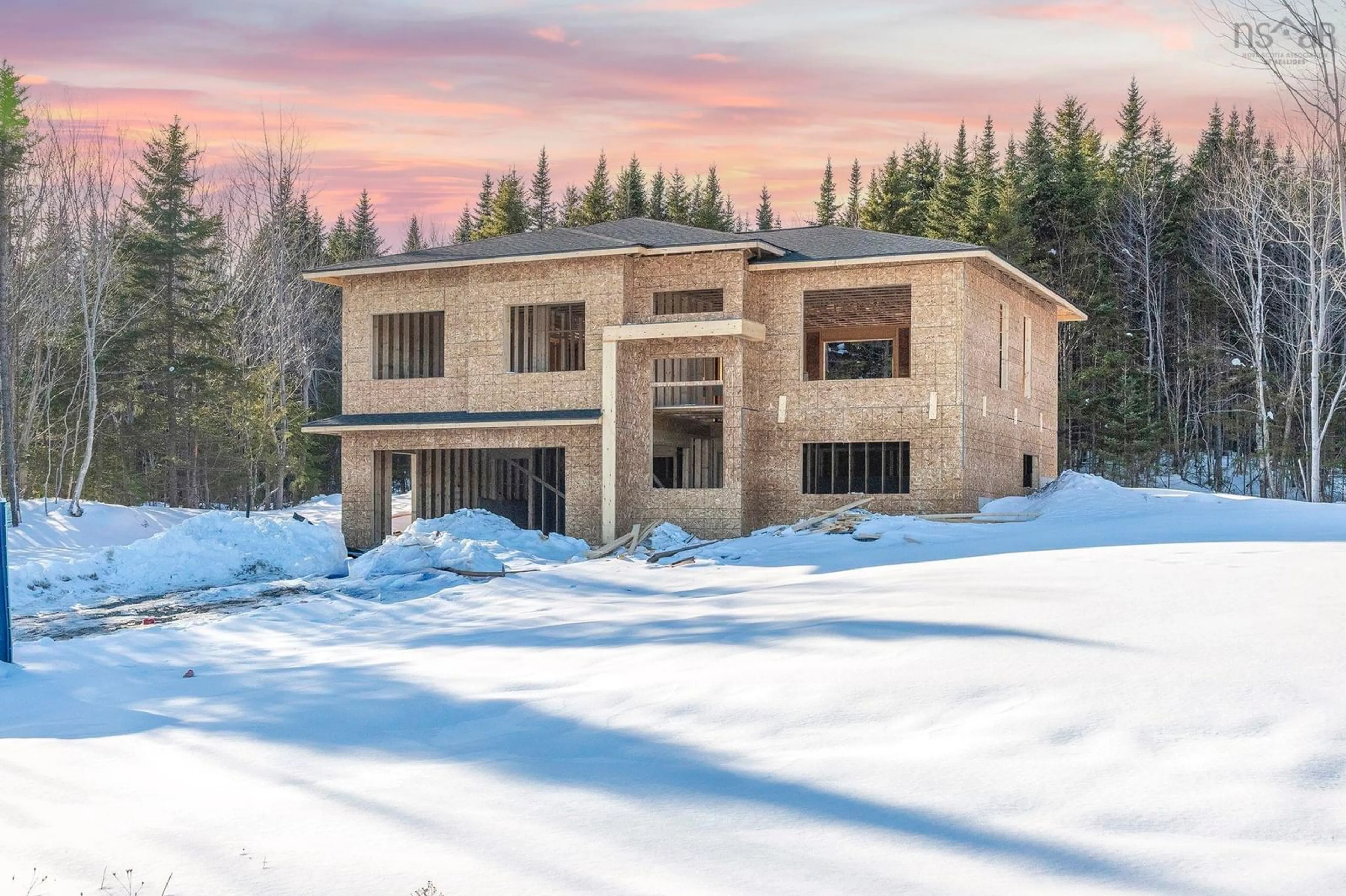 A pic from outside/outdoor area/front of a property/back of a property/a pic from drone, building for Lot 5017 380 Zaffre Dr, Middle Sackville Nova Scotia B4E 0X3