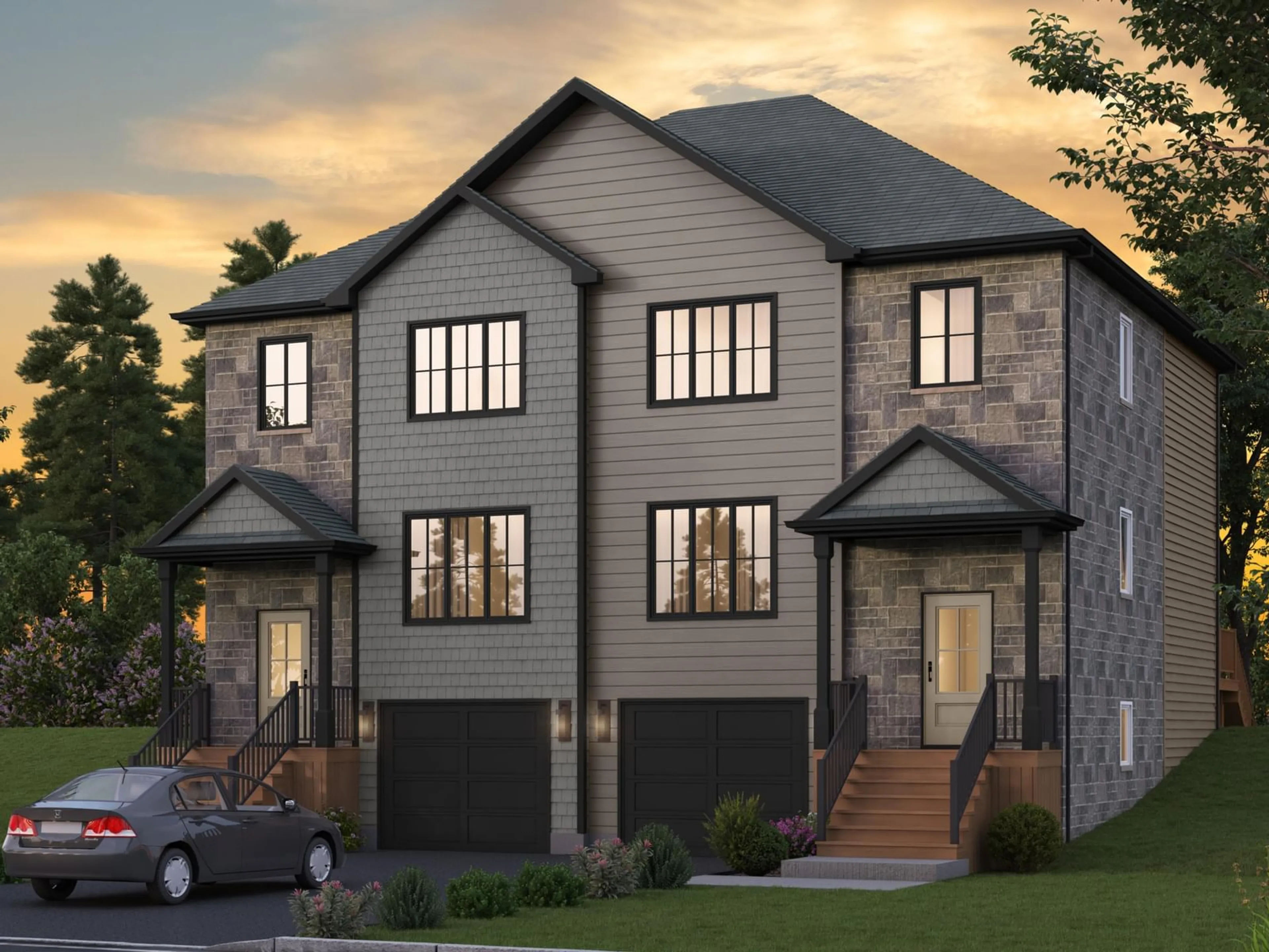 Home with brick exterior material, street for 57 Lew Cres #L041A, Lantz Nova Scotia B2S 0K1