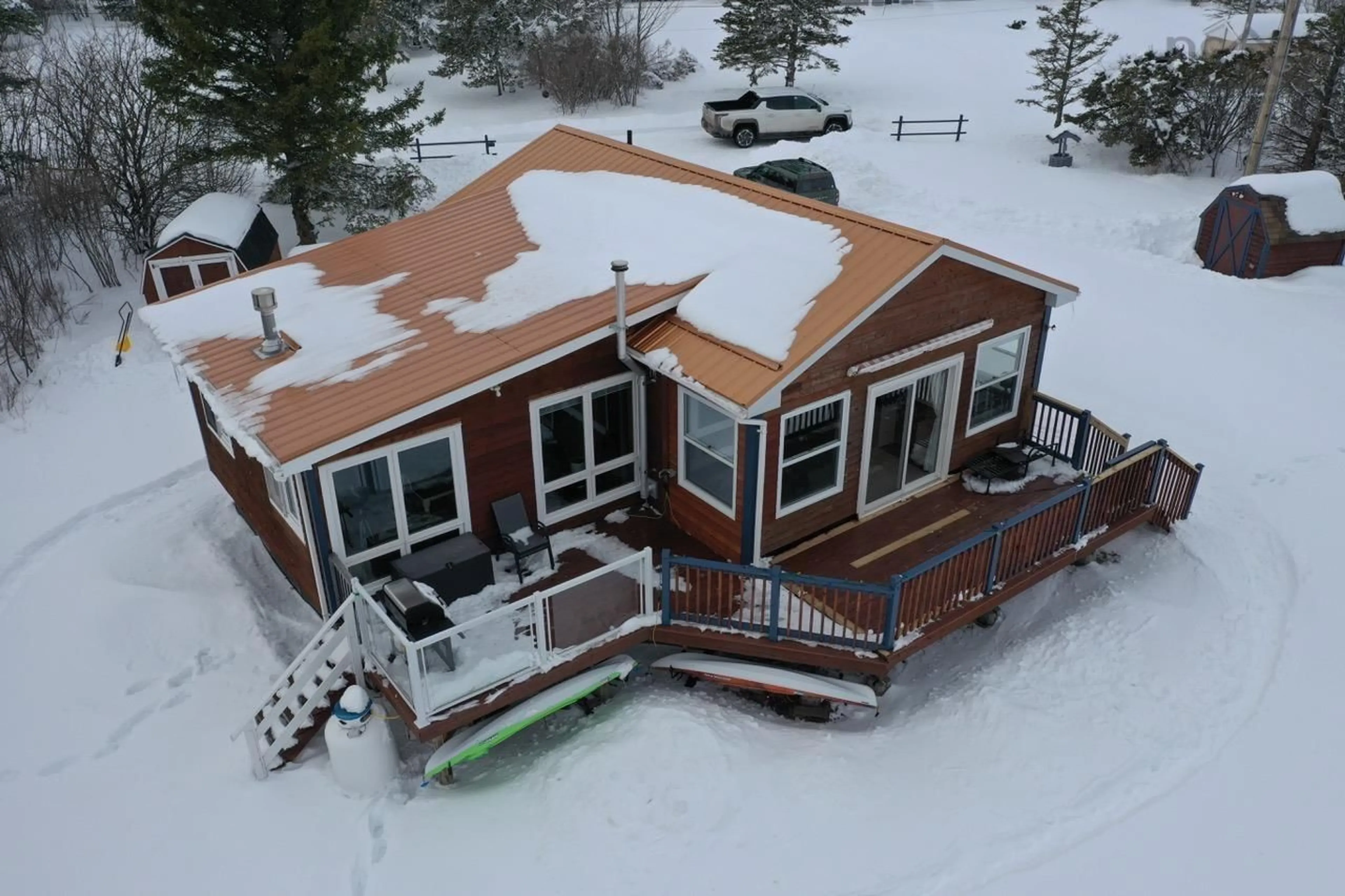 A pic from outside/outdoor area/front of a property/back of a property/a pic from drone, unknown for 24 Pirates Cove Way, Melville Nova Scotia B0K 1N0