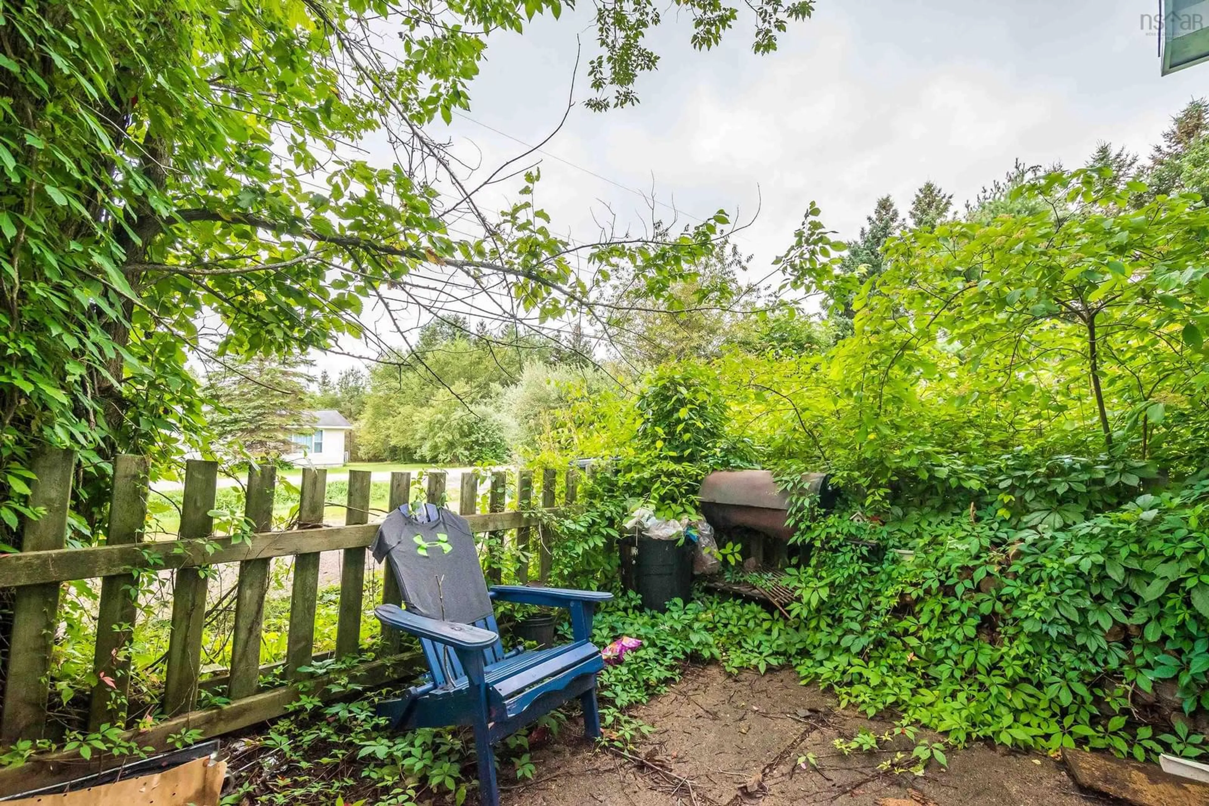 Patio, forest/trees view for 3 Lorcon Street, Nictaux Nova Scotia B0S 1P0