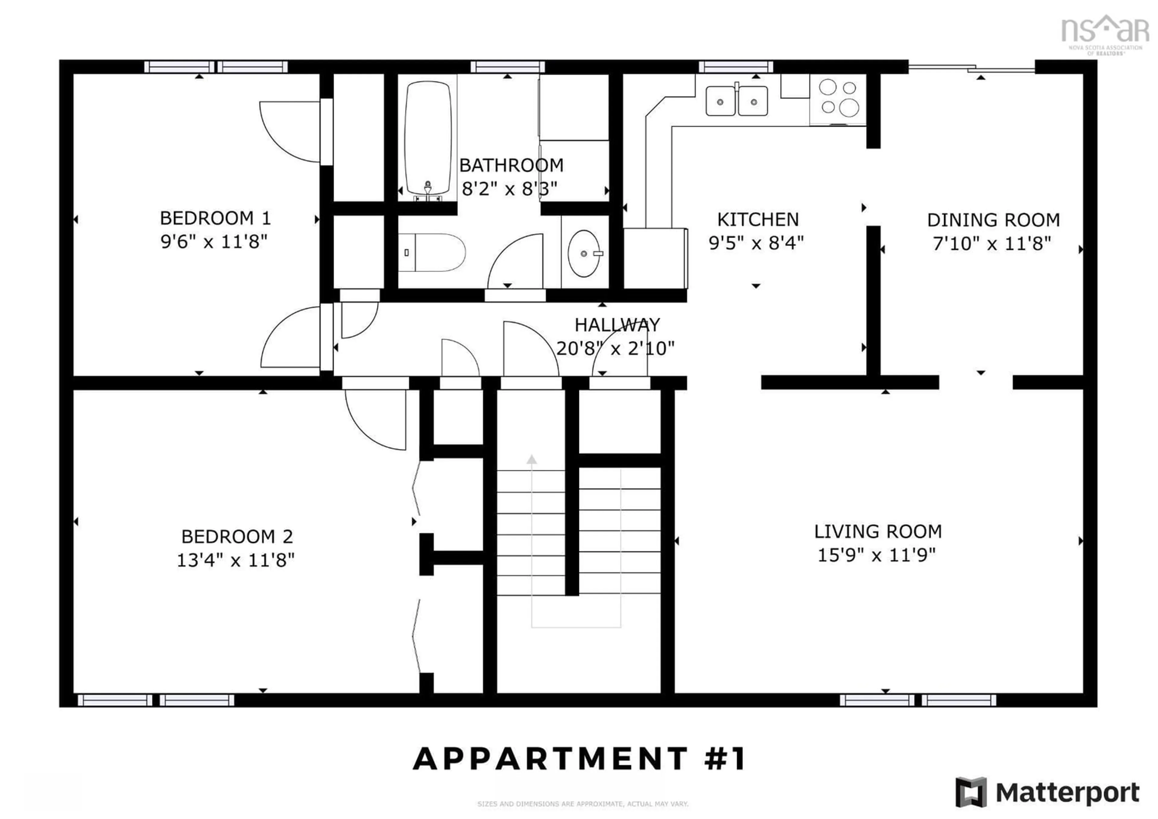 Floor plan for 3 Lorcon Street, Nictaux Nova Scotia B0S 1P0