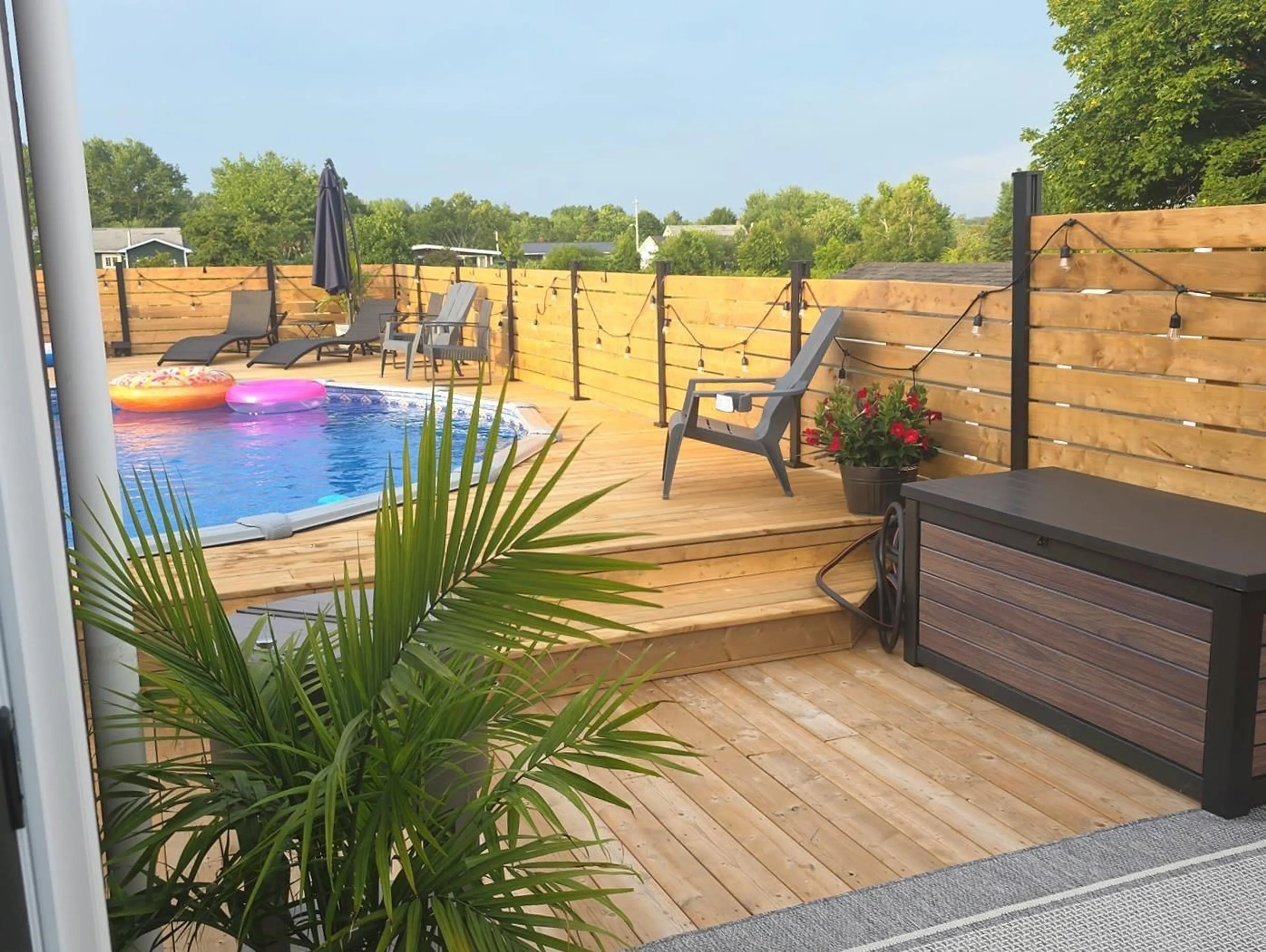 Patio, water/lake/river/ocean view for 63 Leeside Drive, Coxheath Nova Scotia B1R 1S5