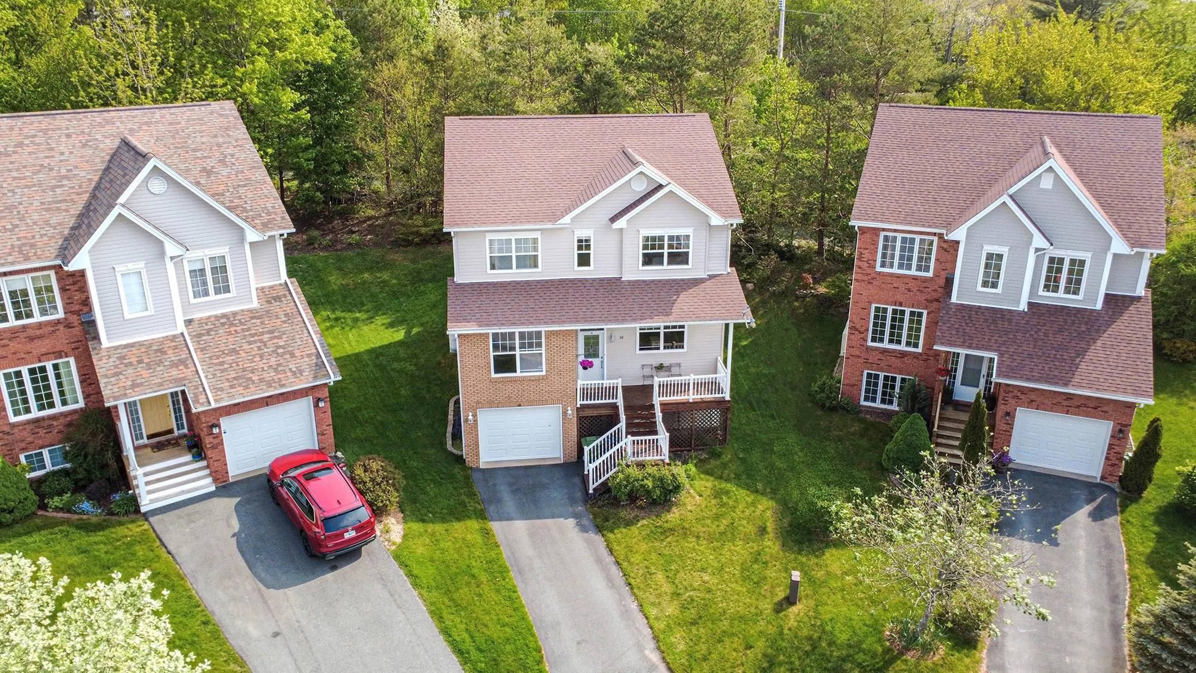 A pic from outside/outdoor area/front of a property/back of a property/a pic from drone, street for 48 Gorsebud Close, Halifax Nova Scotia B3S 1P6