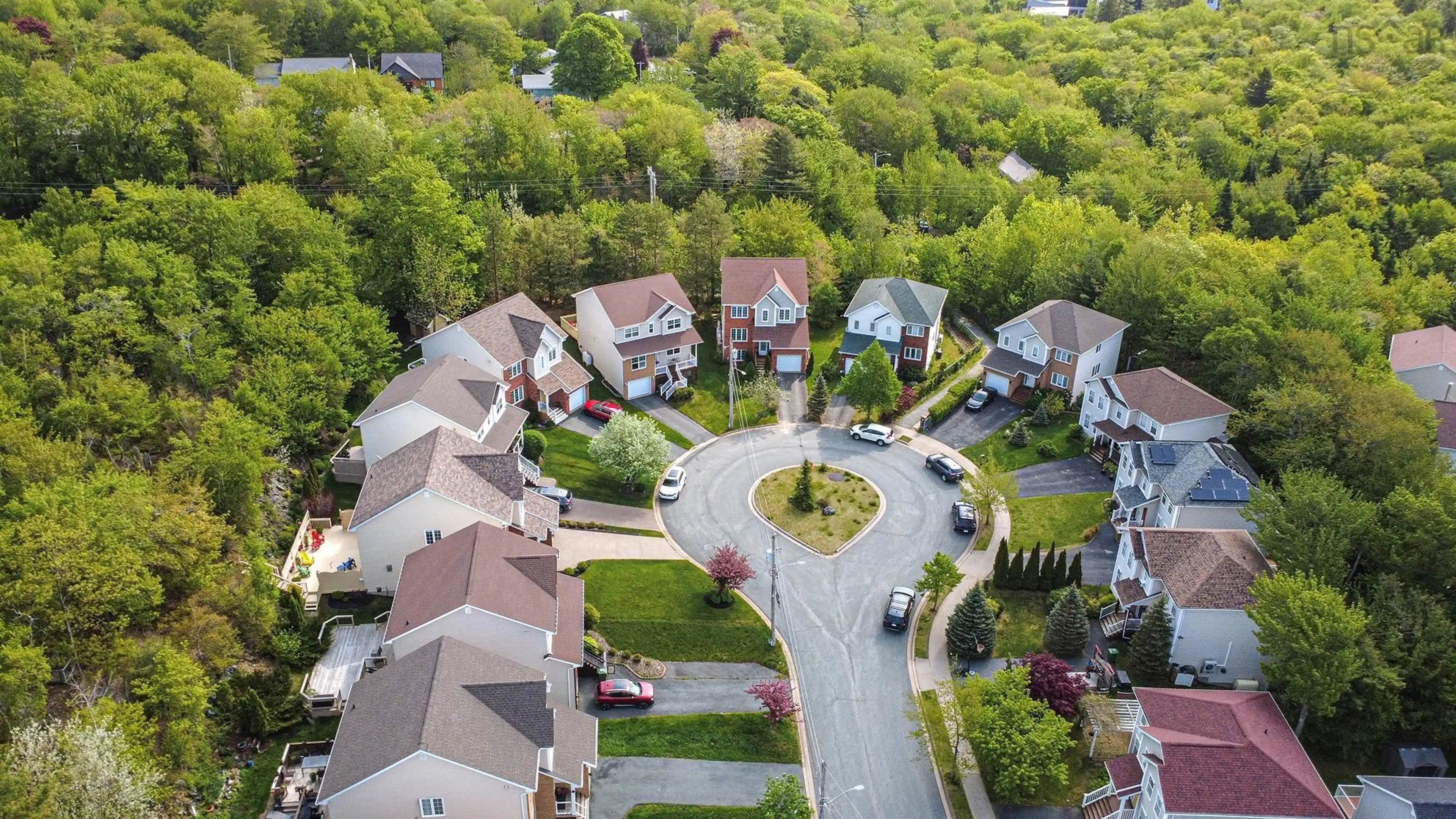 A pic from outside/outdoor area/front of a property/back of a property/a pic from drone, street for 48 Gorsebud Close, Halifax Nova Scotia B3S 1P6