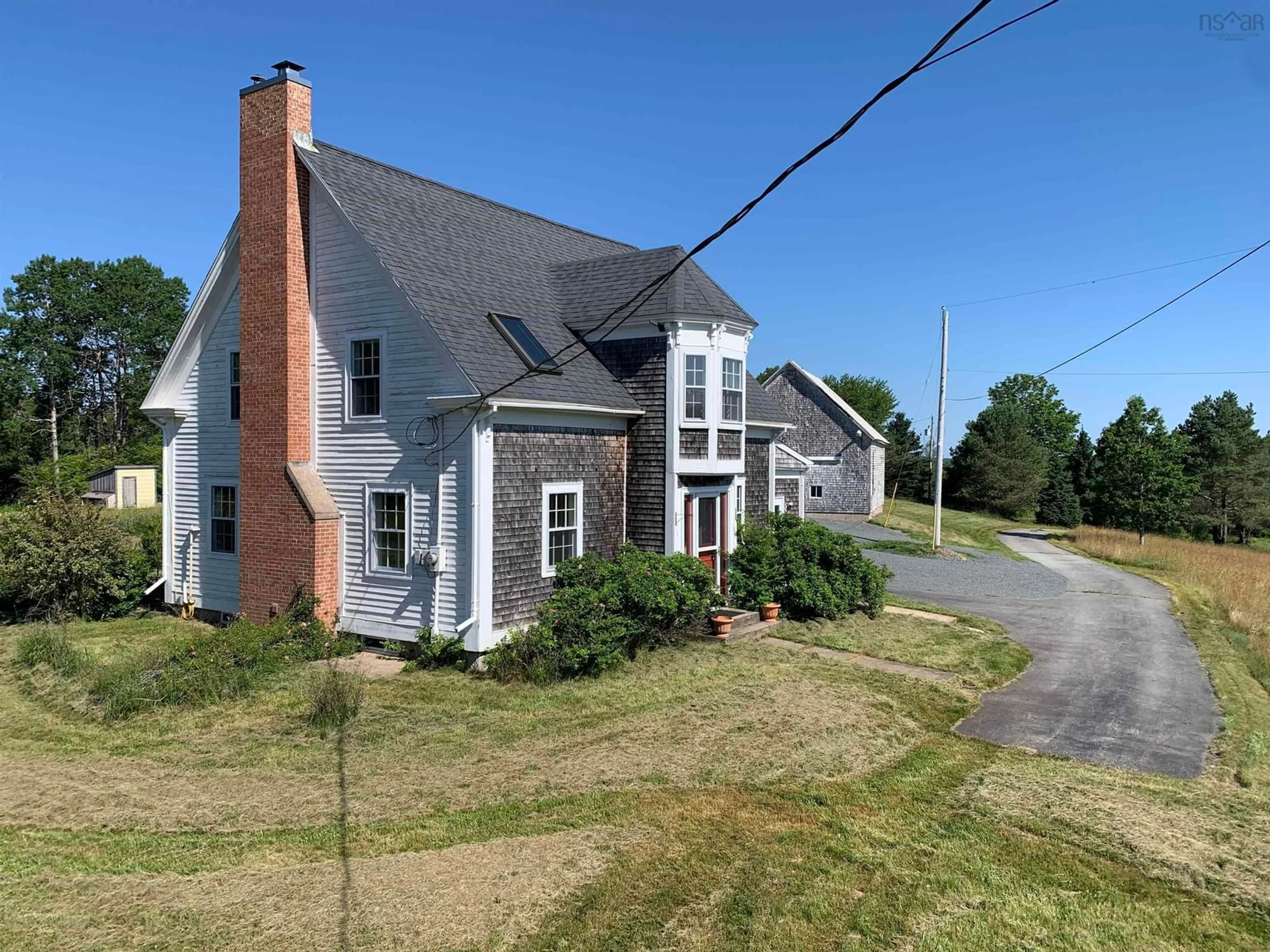 A pic from outside/outdoor area/front of a property/back of a property/a pic from drone, street for 236 Princes Inlet Dr, Martins Brook Nova Scotia B0J 2C0