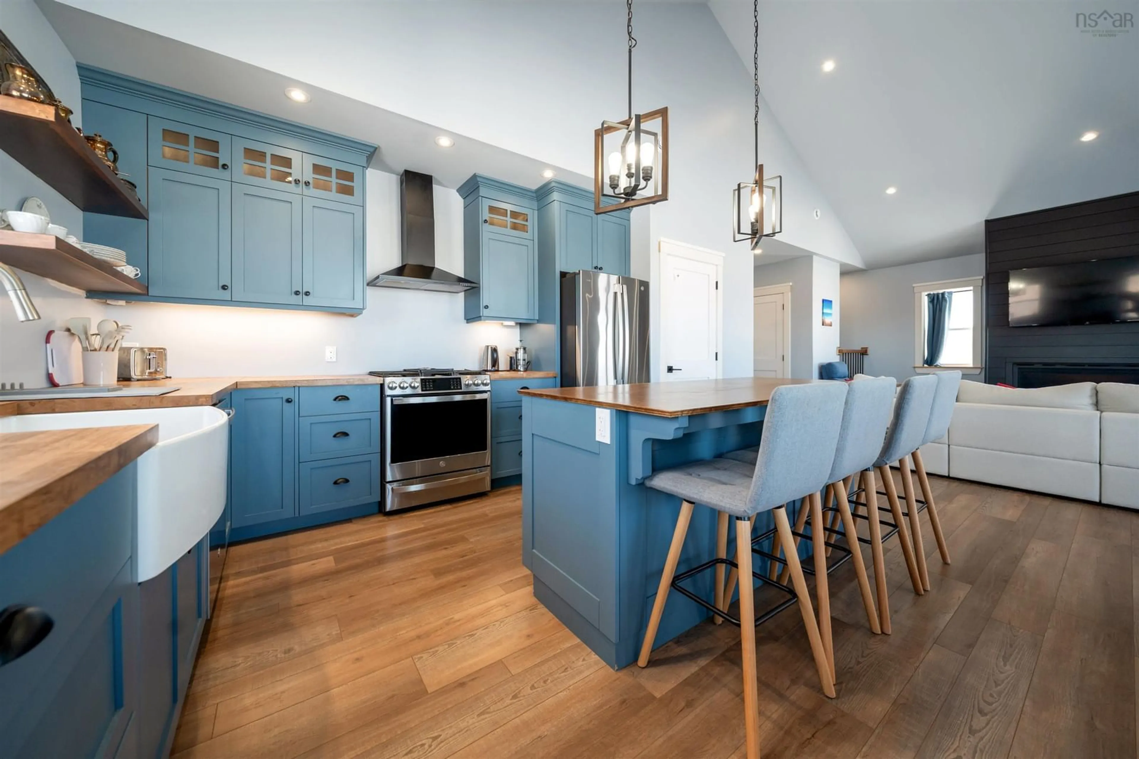 Open concept kitchen, unknown for 136 Thompson Dr, Ponds Nova Scotia B0K 1G0