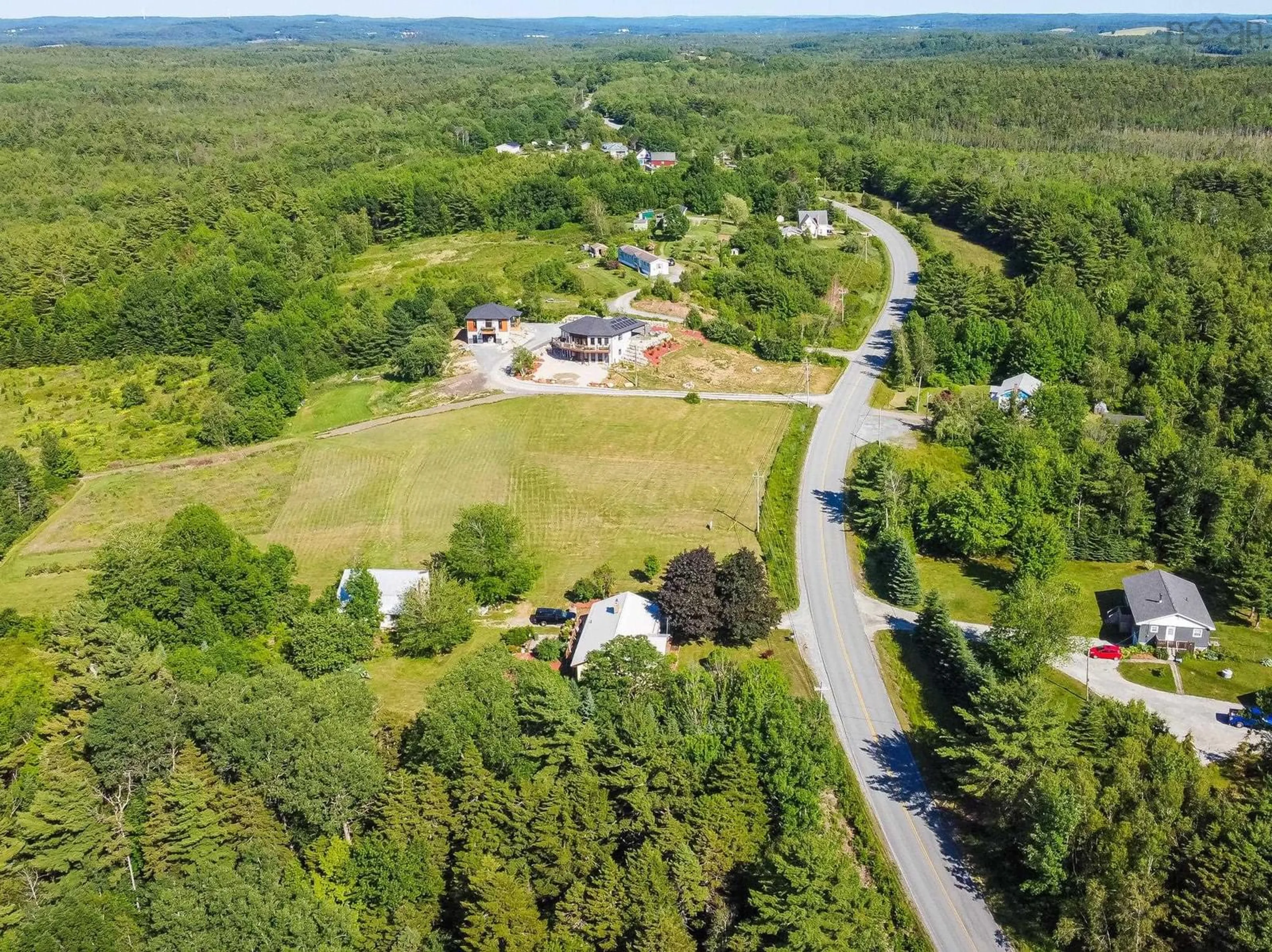 A pic from outside/outdoor area/front of a property/back of a property/a pic from drone, unknown for 1718 Upper Branch Rd, Midville Branch Nova Scotia B4V 4S4