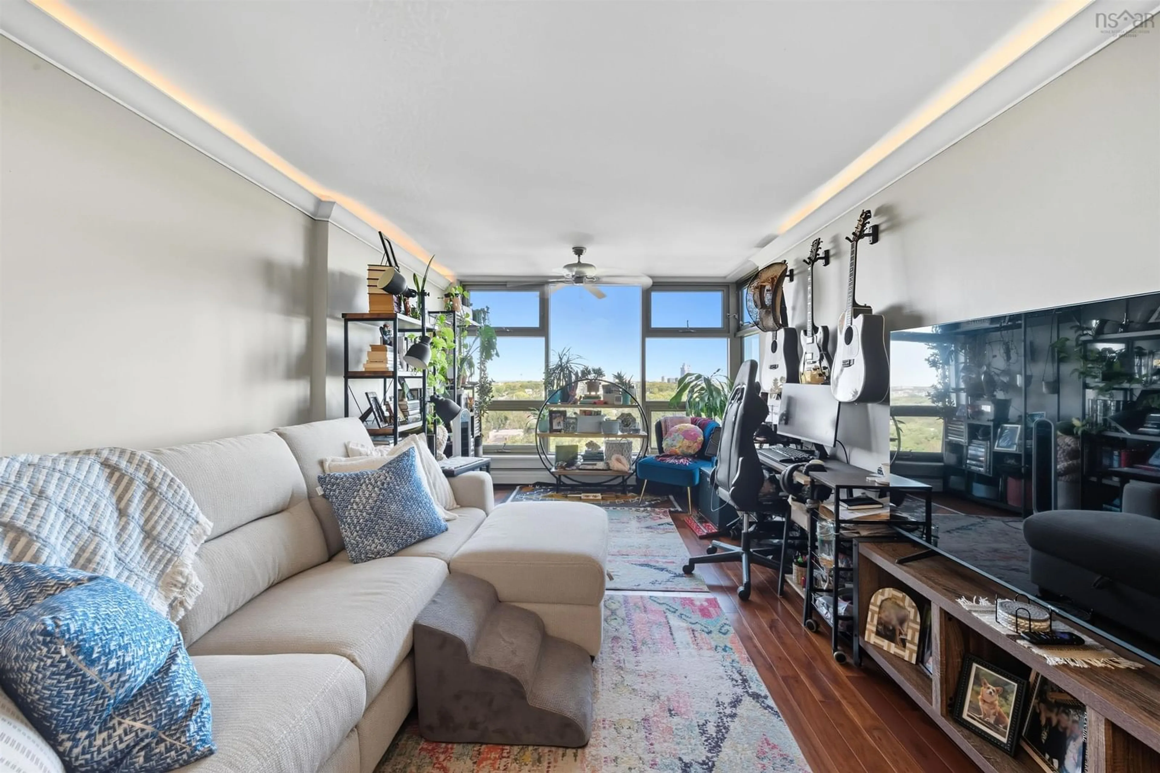 Living room with furniture, unknown for 6369 Coburg Rd #1601, Halifax Nova Scotia B3H 4J7