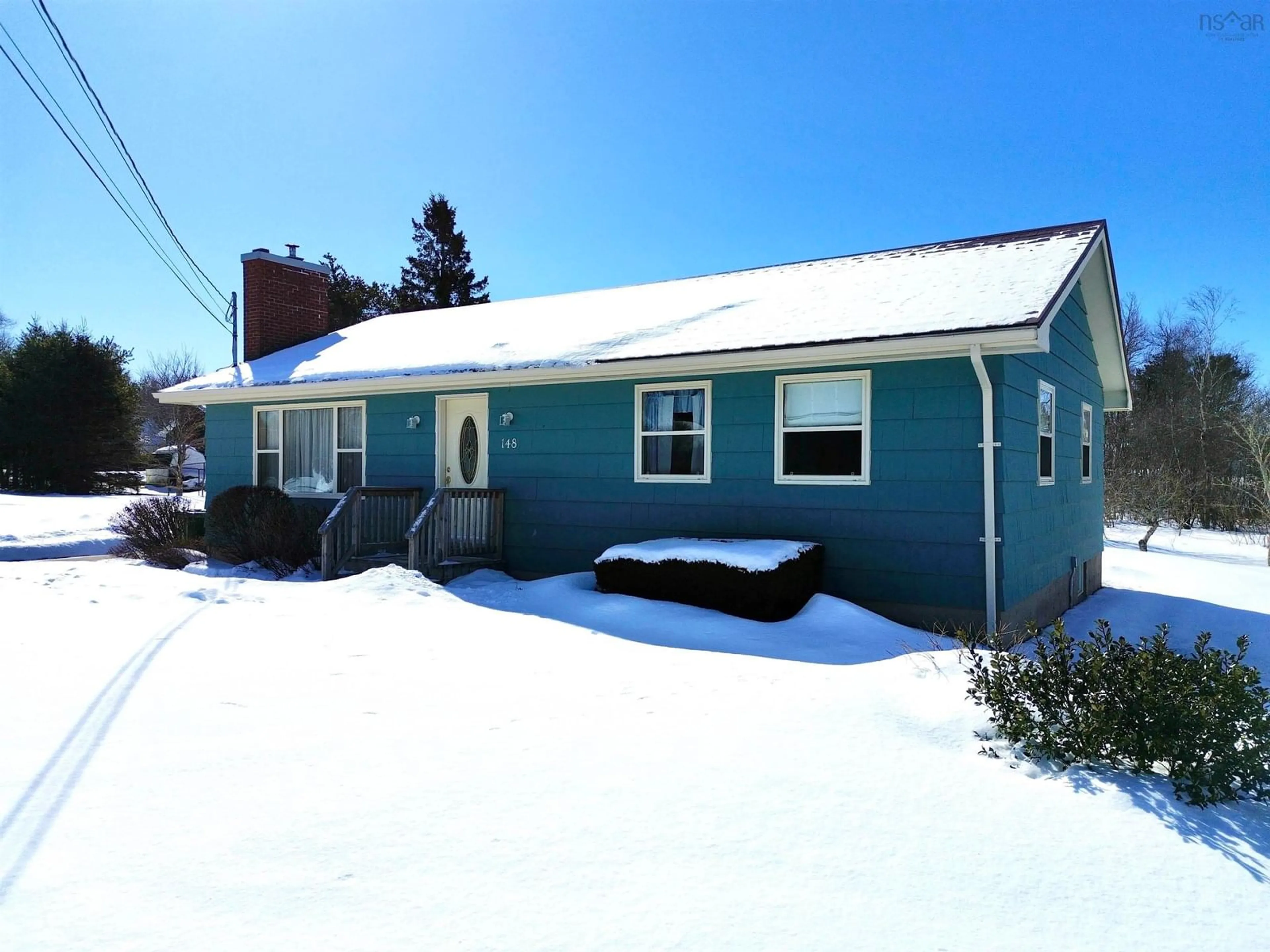 Home with vinyl exterior material, street for 148 D'orsay Rd, East Amherst Nova Scotia B4H 3Y2