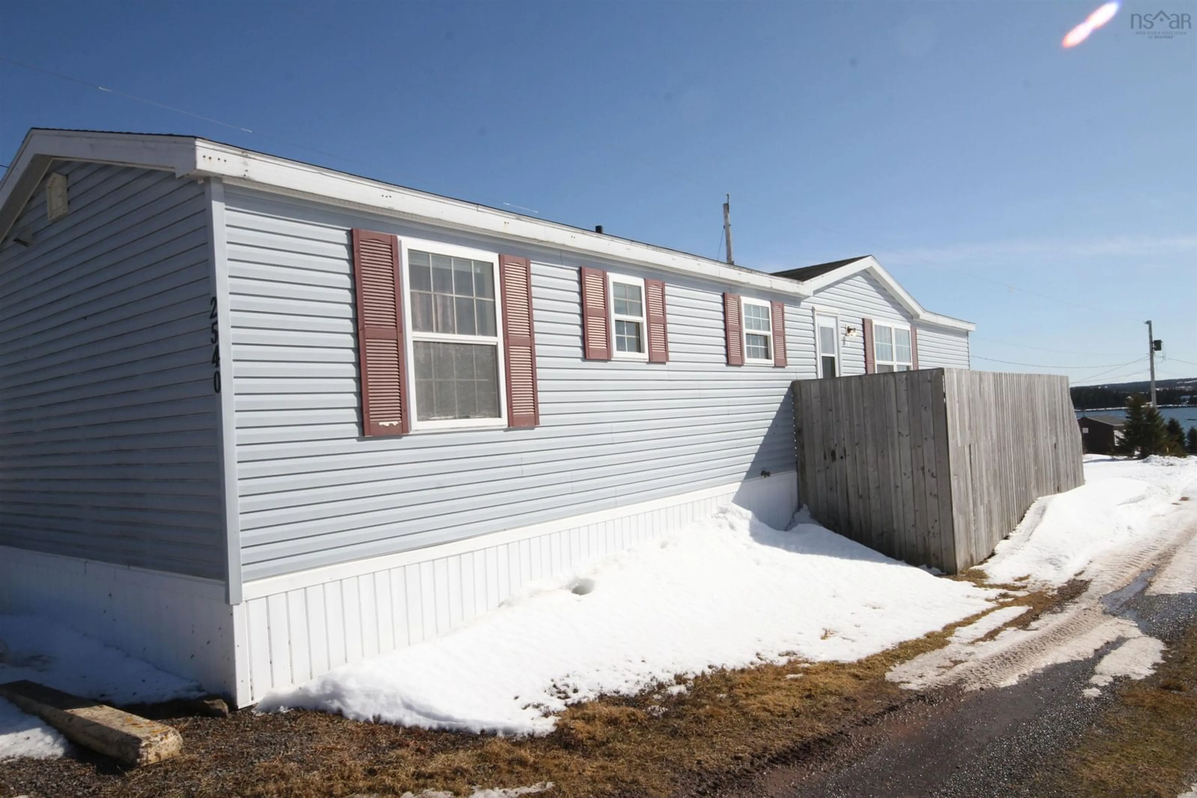 Home with vinyl exterior material, street for 2540 Highway 206, Arichat, Ns, Arichat Nova Scotia B0E 1A0