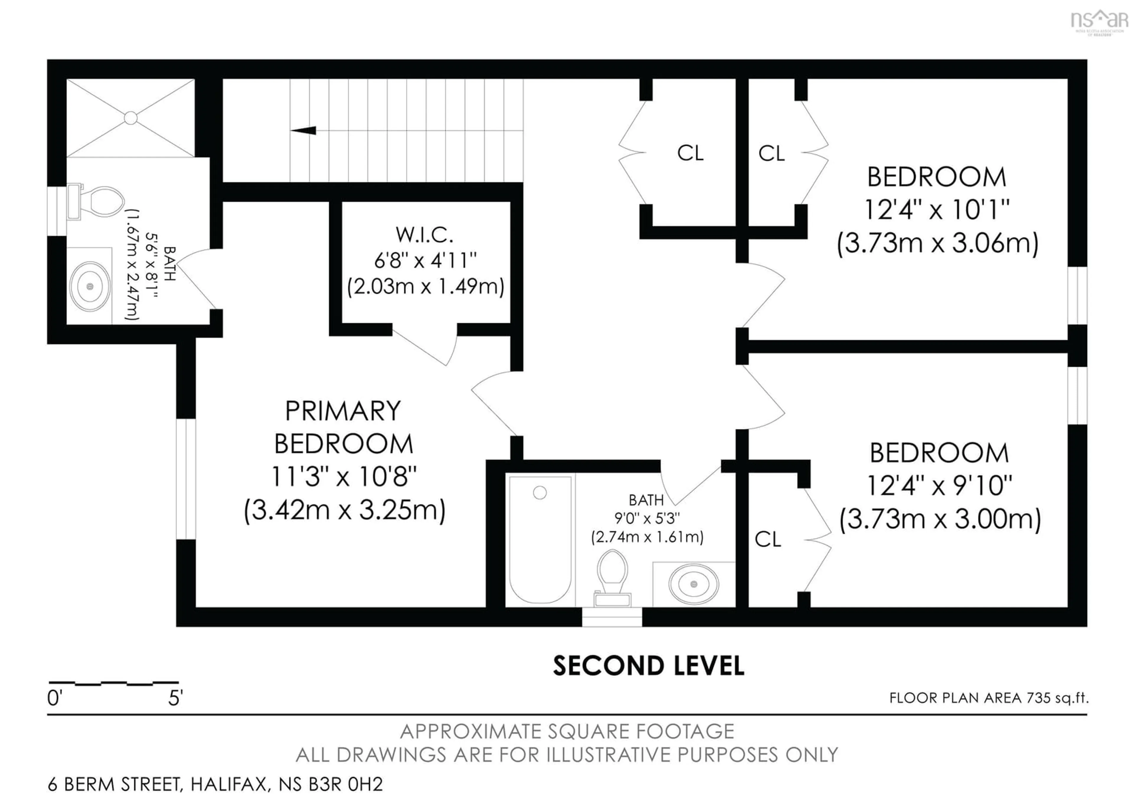 Floor plan for 6 Berm St, Spryfield Nova Scotia B3R 0H2