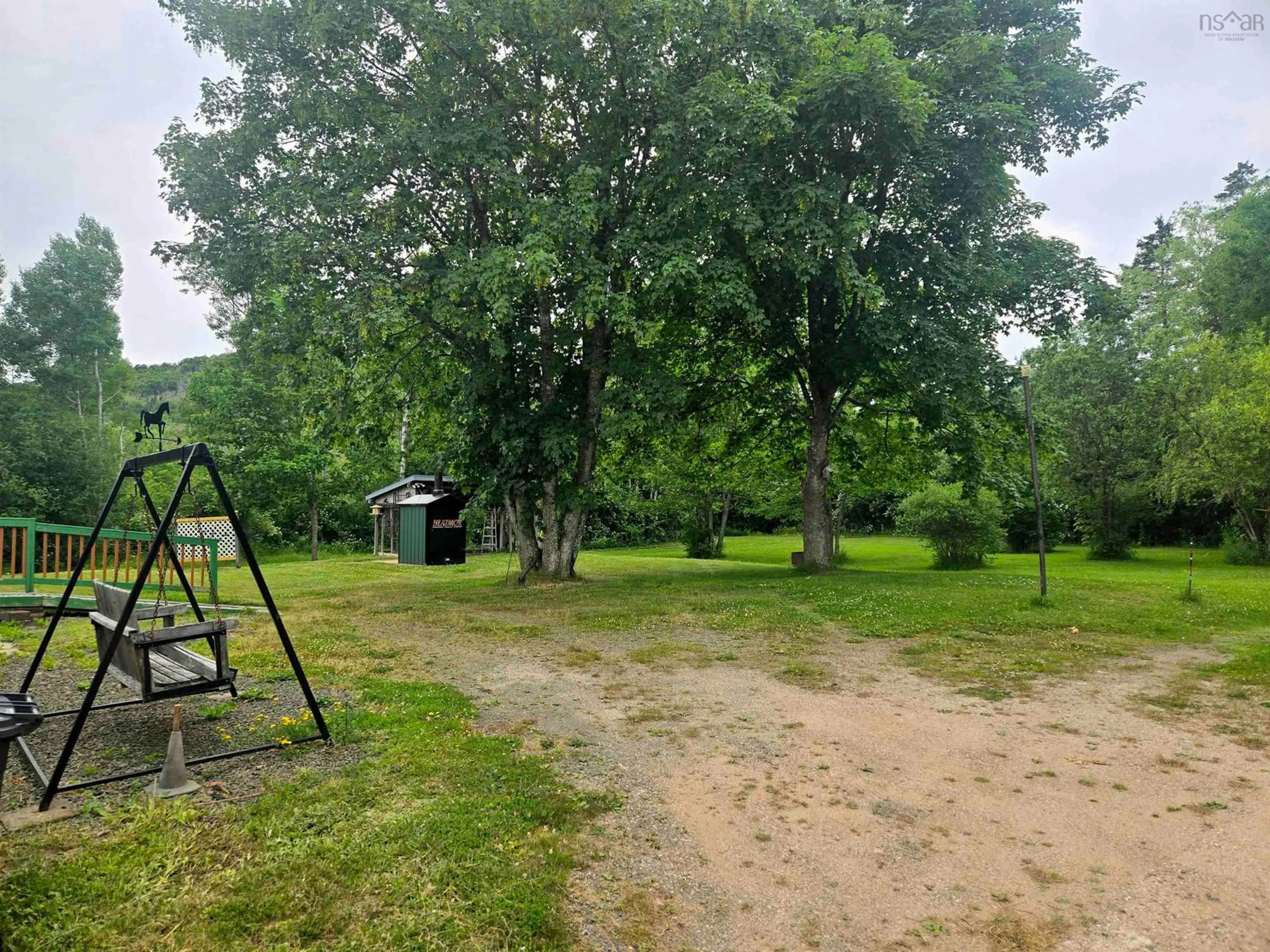 A pic from outside/outdoor area/front of a property/back of a property/a pic from drone, forest/trees view for 205 Parker Mountain Rd, Granville Ferry Nova Scotia B0S 1A0