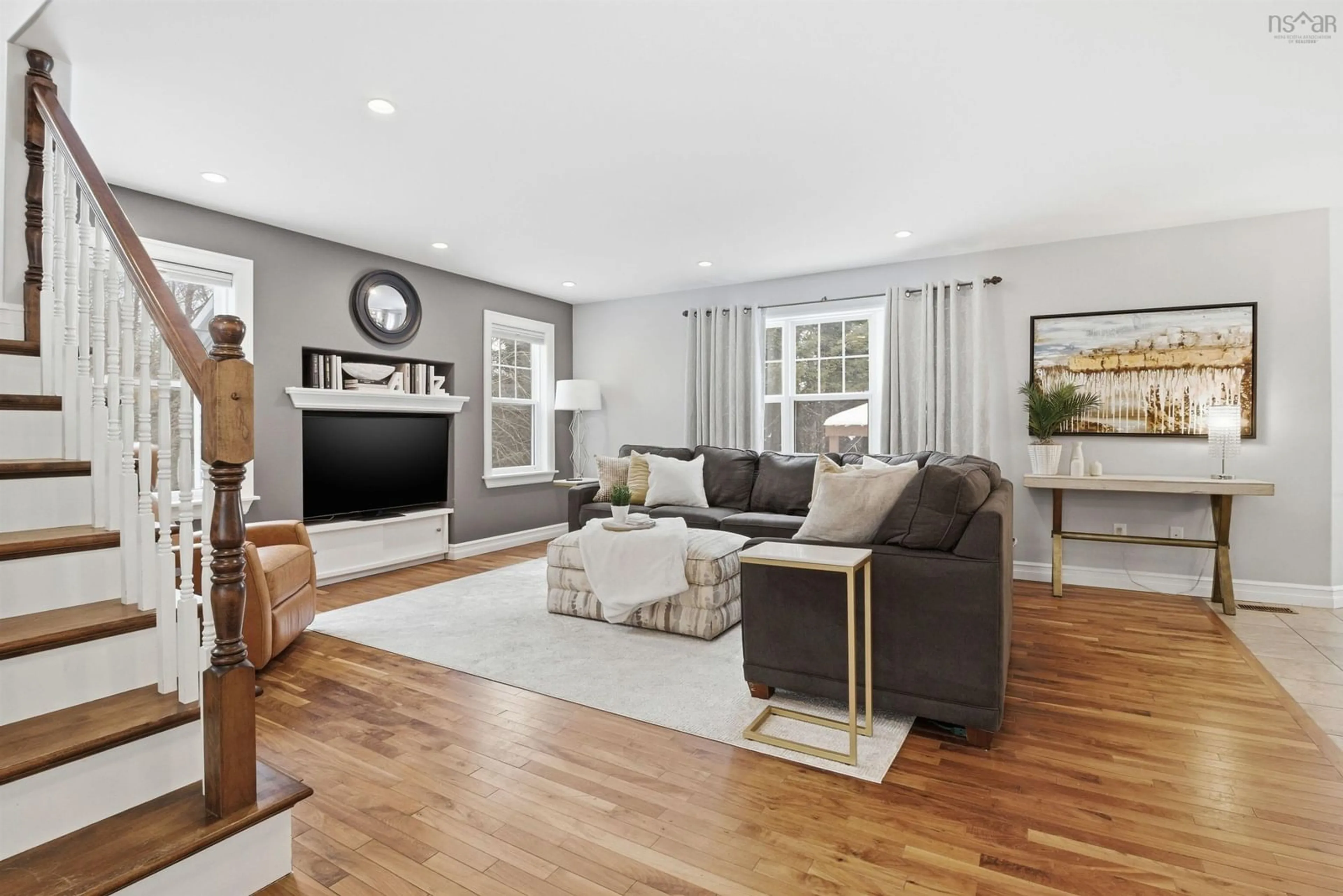 Living room with furniture, unknown for 51 Vickilynn Lane, Windsor Junction Nova Scotia B2T 0C4