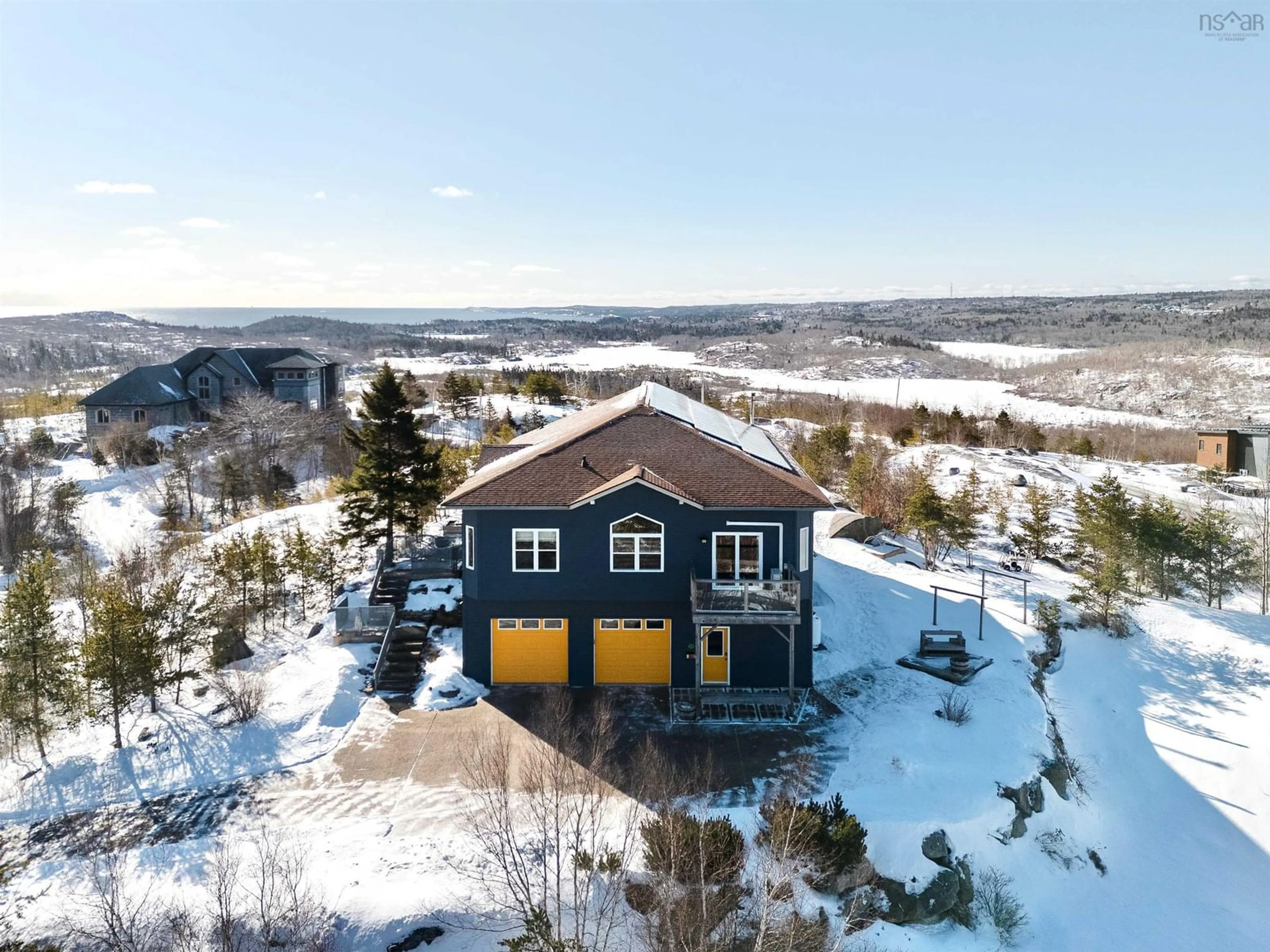 A pic from outside/outdoor area/front of a property/back of a property/a pic from drone, unknown for 199 Aarons Way, Fergusons Cove Nova Scotia B3V 1N8