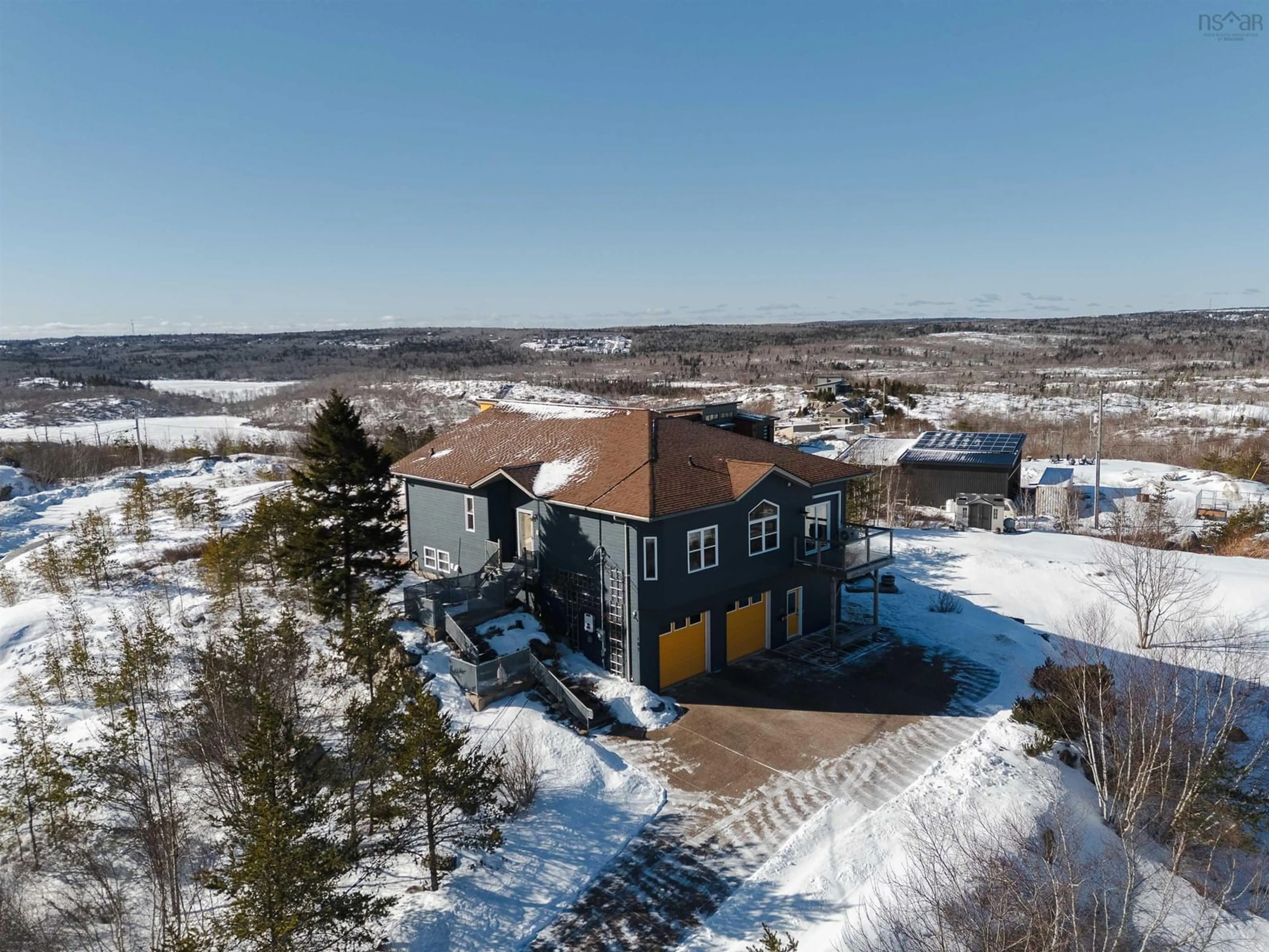 A pic from outside/outdoor area/front of a property/back of a property/a pic from drone, unknown for 199 Aarons Way, Fergusons Cove Nova Scotia B3V 1N8