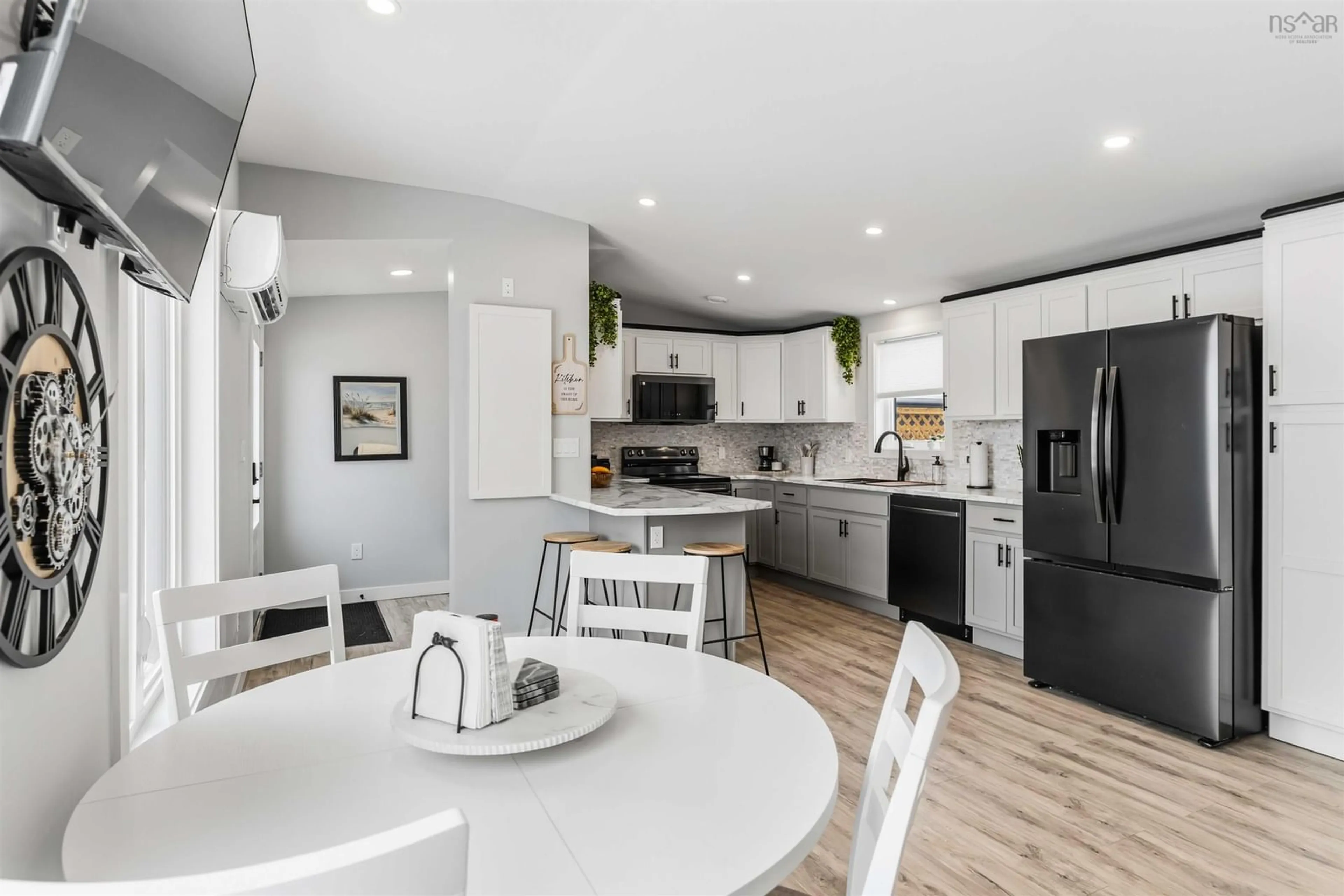 Open concept kitchen, ceramic/tile floor for 326 Nichols Ave, North Kentville Nova Scotia B4N 3V7