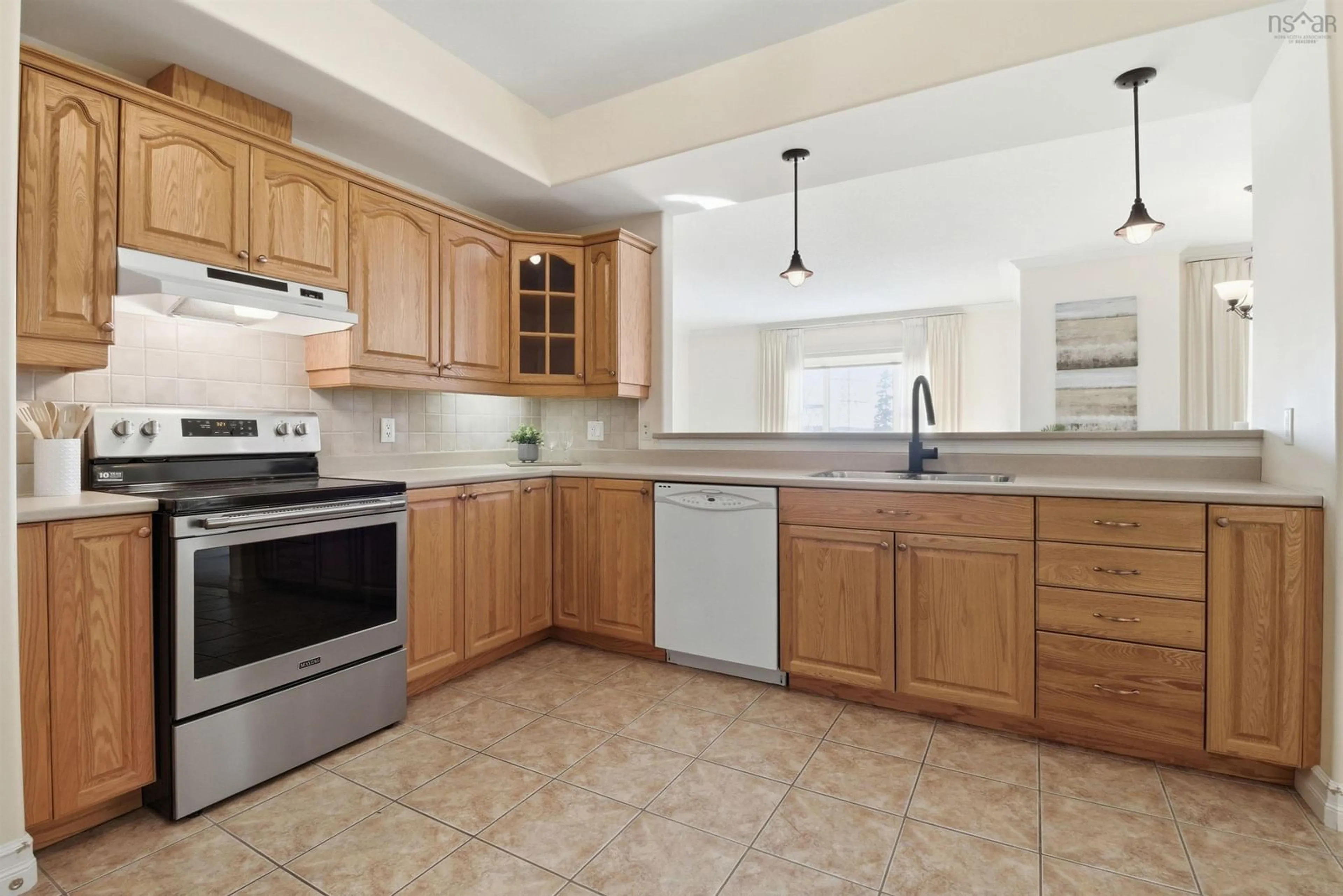 Standard kitchen, ceramic/tile floor for 767 Parkland Drive #216, Clayton Park Nova Scotia B3S 1T1
