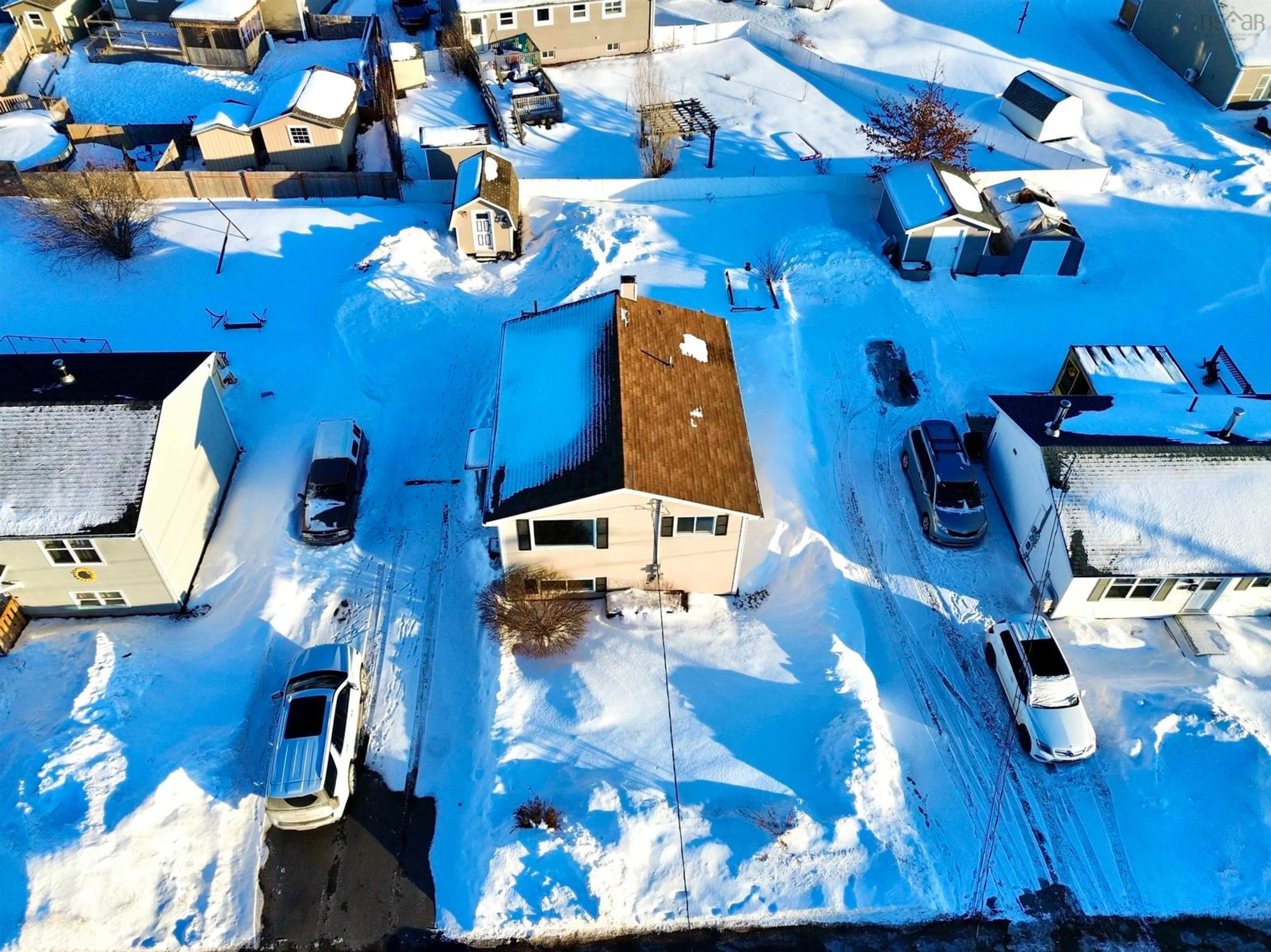 A pic from outside/outdoor area/front of a property/back of a property/a pic from drone, street for 20 Dickey St, Amherst Nova Scotia B4H 2H9