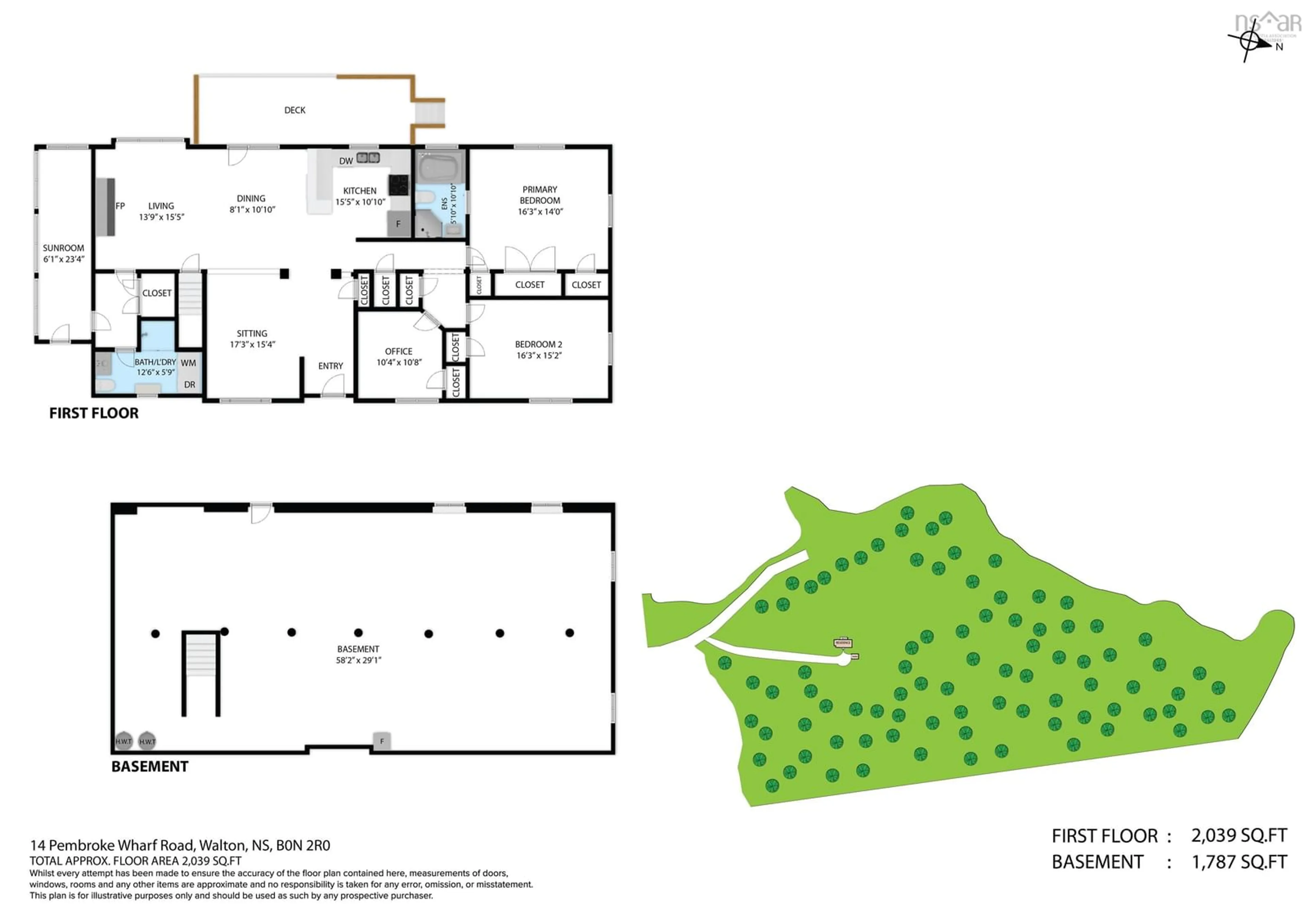 Floor plan for Pembroke Wharf Rd, Pembroke Nova Scotia B0N 2A0