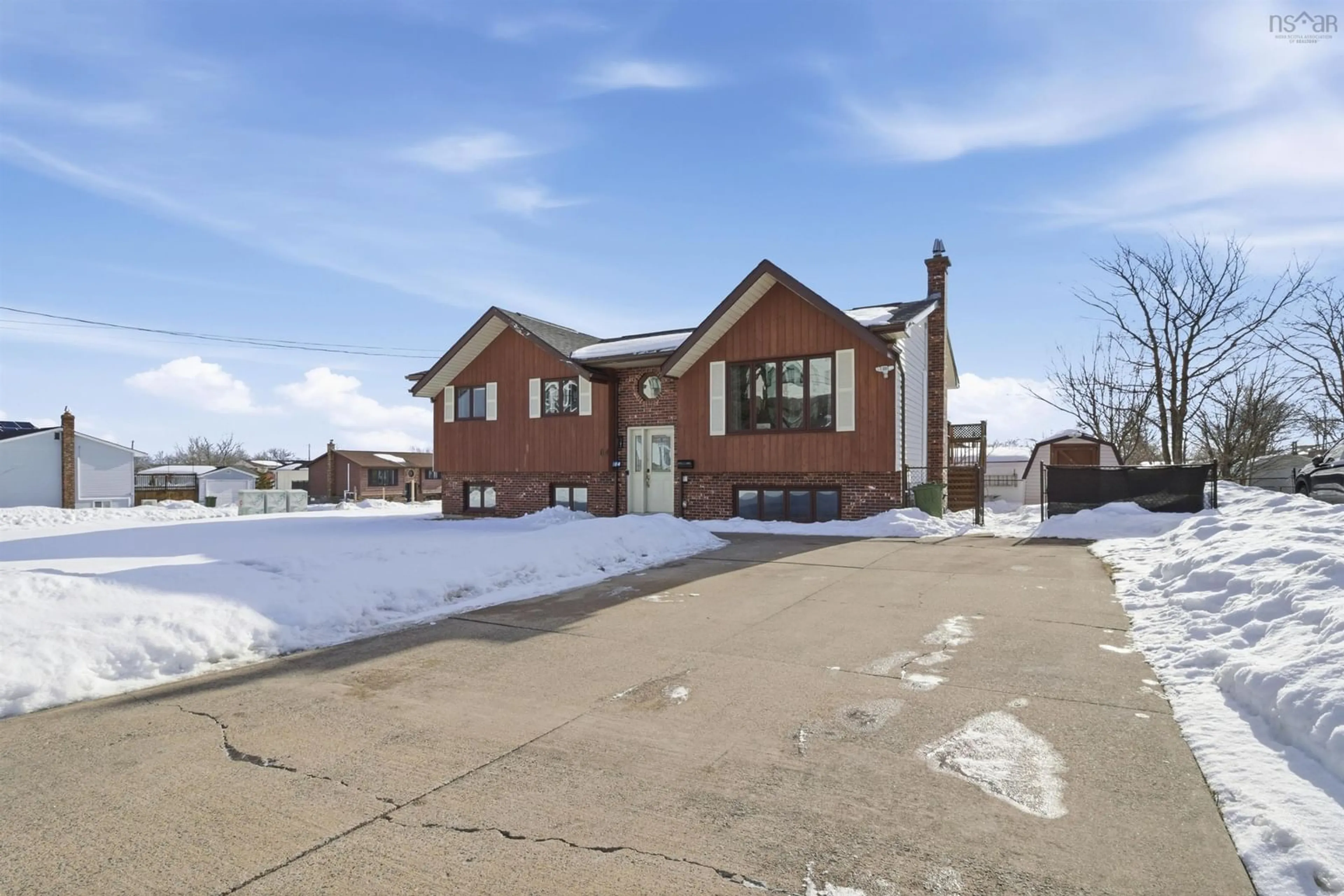 Home with brick exterior material, street for 84 Shrewsbury Rd, Dartmouth Nova Scotia B2V 2E3