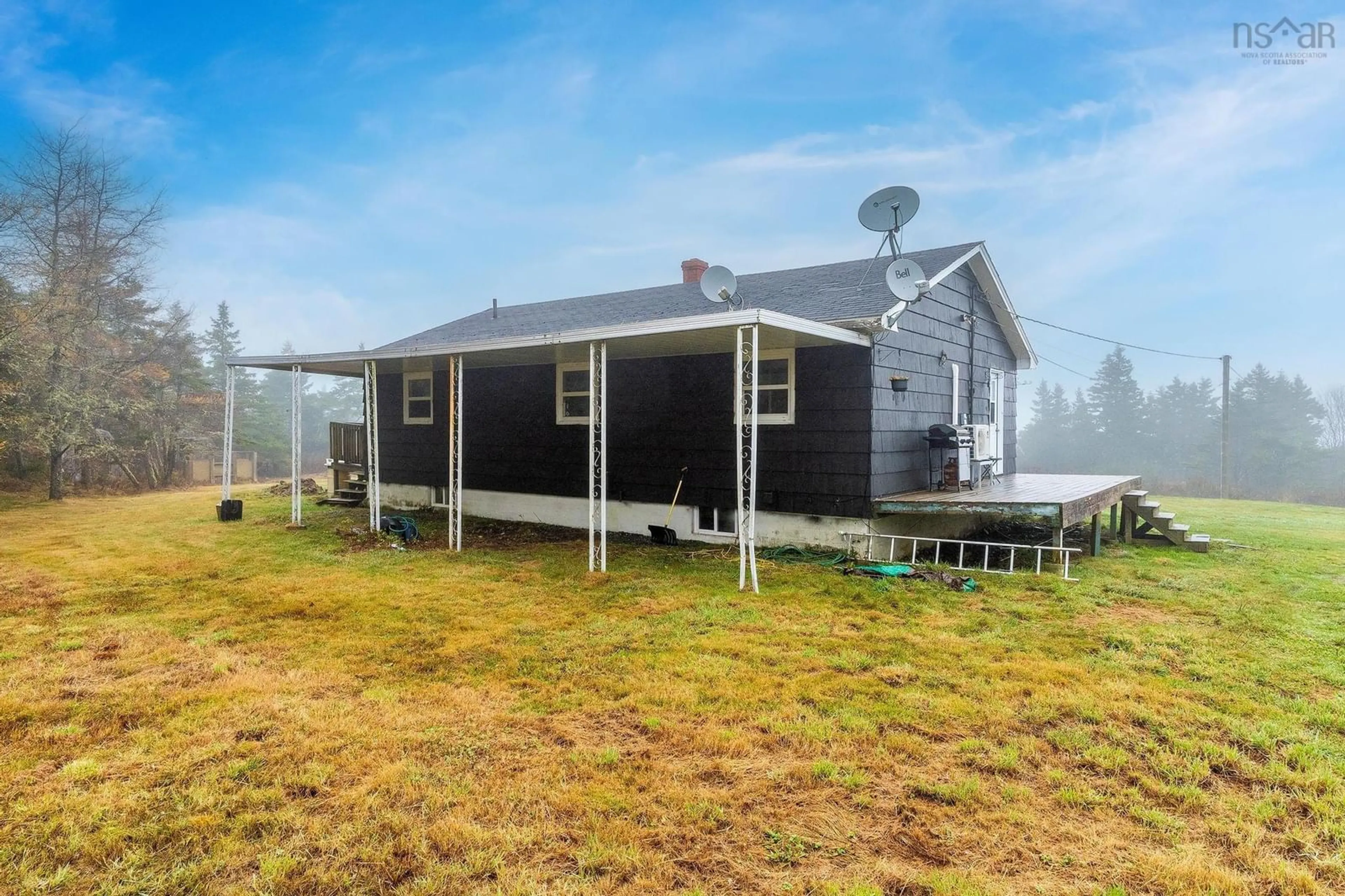 A pic from outside/outdoor area/front of a property/back of a property/a pic from drone, building for 2510 West Ship Harbour Crossroads, Owls Head Nova Scotia B0J 2L0