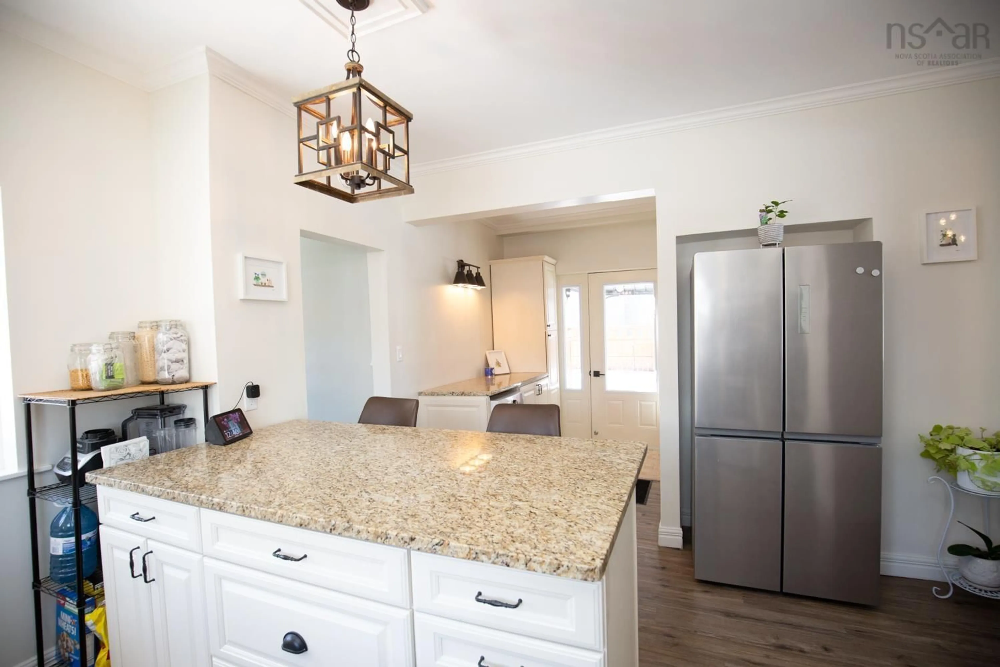 Open concept kitchen, ceramic/tile floor for 26 Muir St, Truro Nova Scotia B2N 1Z7