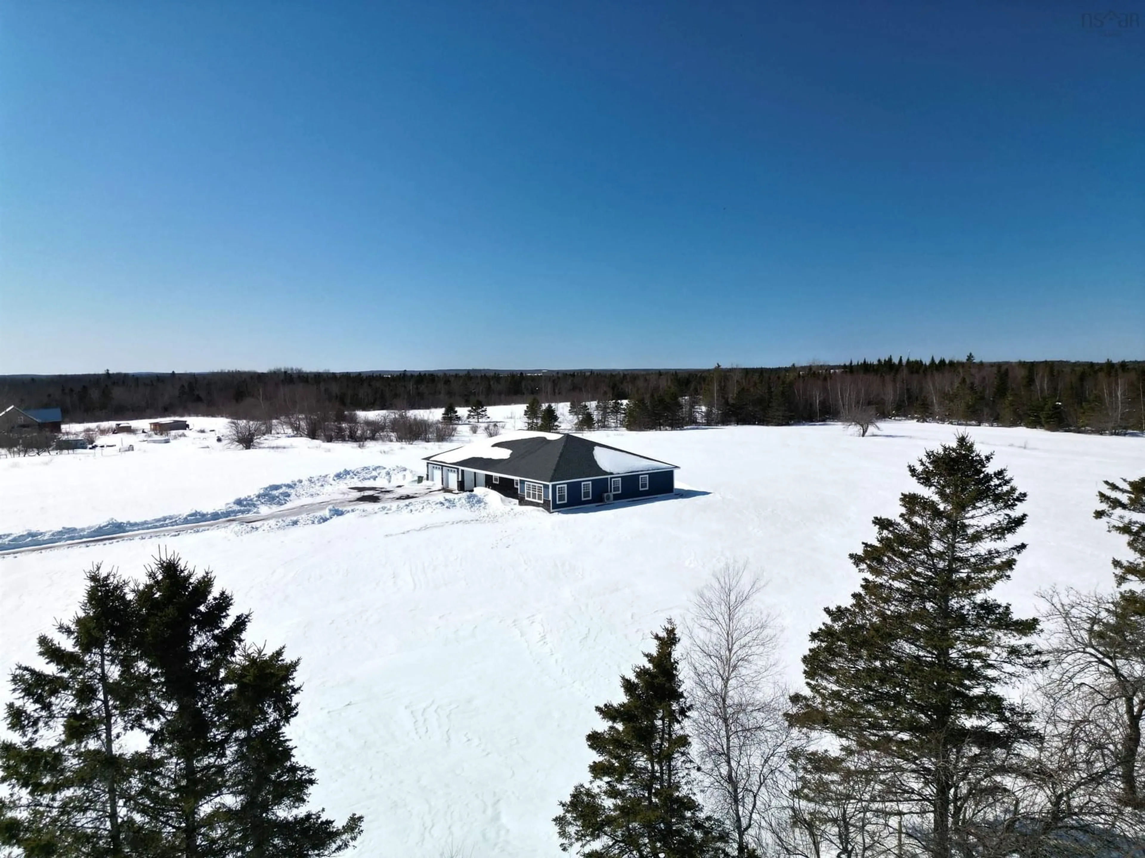 A pic from outside/outdoor area/front of a property/back of a property/a pic from drone, water/lake/river/ocean view for 2313 Davidson St, Forest Hill Nova Scotia B4P 2R1