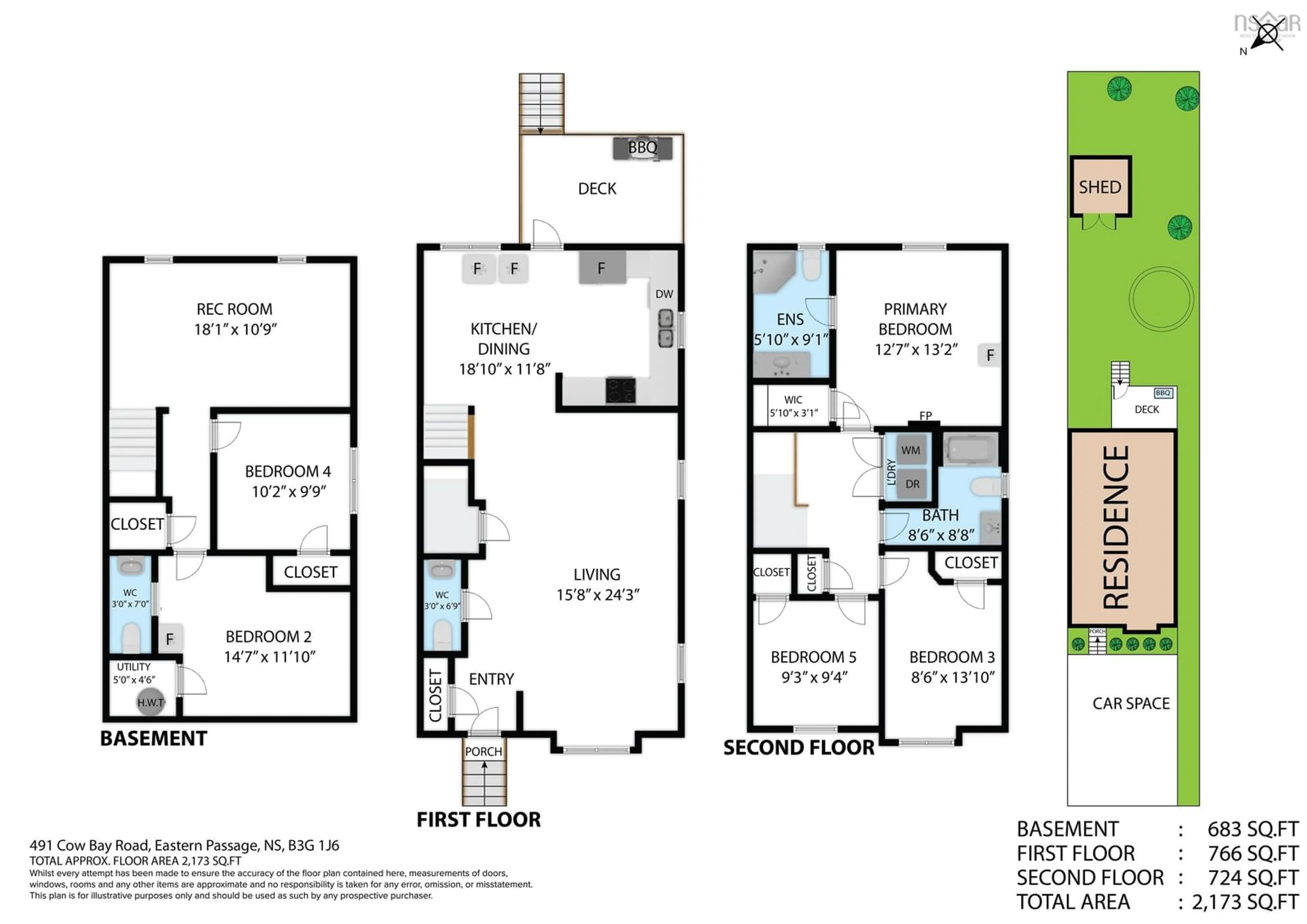 Floor plan for 491 Cow Bay Rd, Eastern Passage Nova Scotia B3G 1J6
