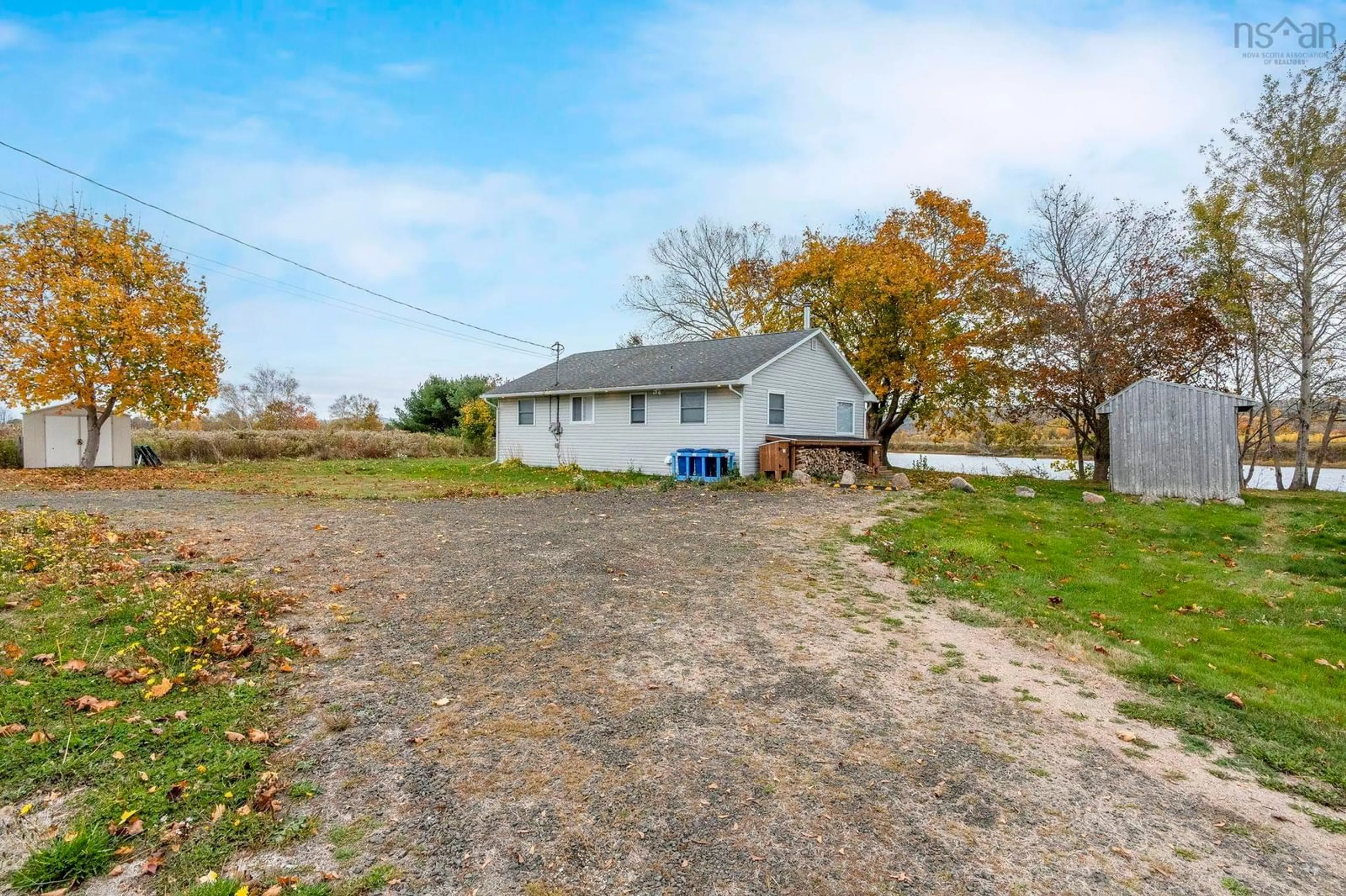 A pic from outside/outdoor area/front of a property/back of a property/a pic from drone, unknown for 6 Hebbs Landng, Upper Granville Nova Scotia B0S 1A0