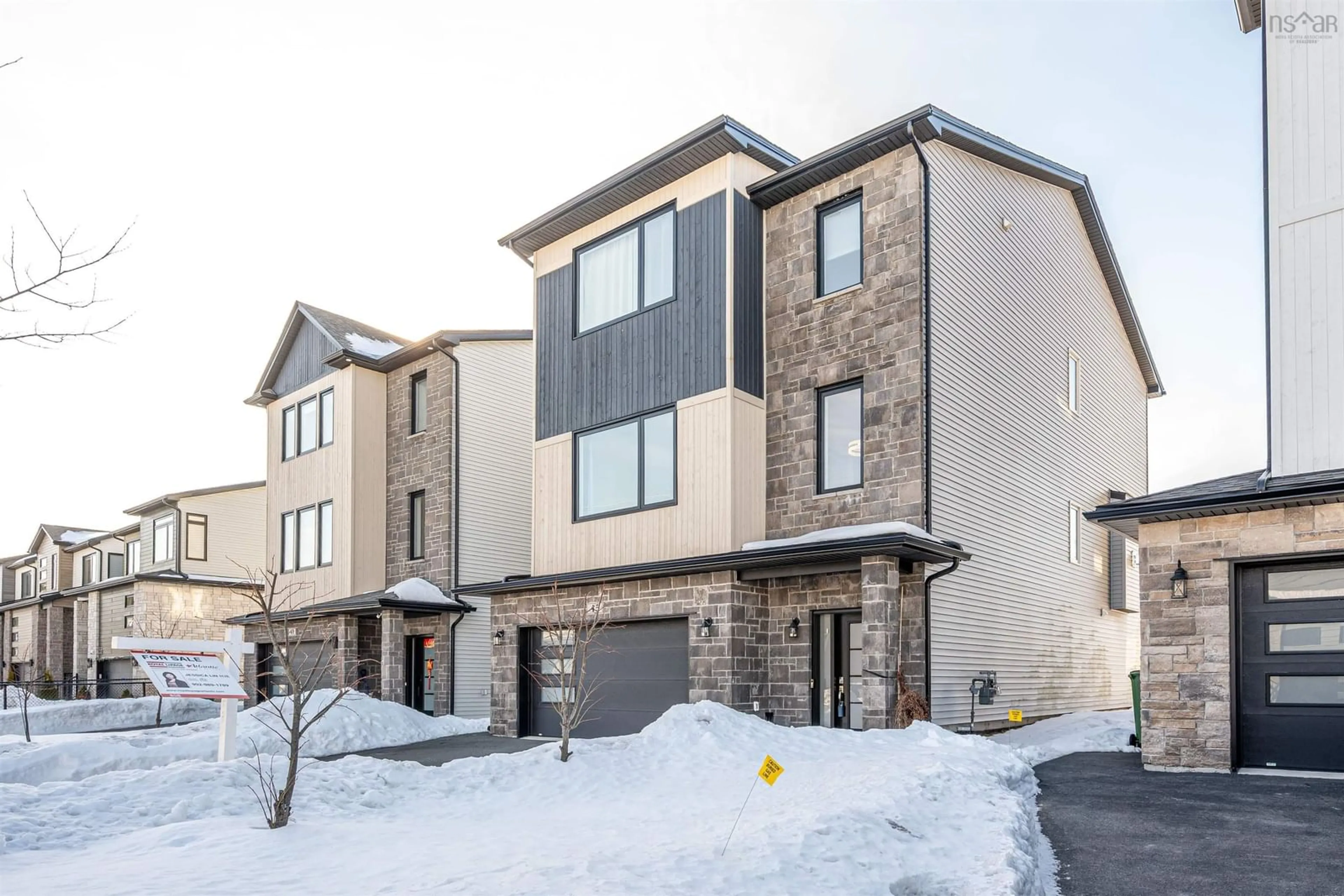 Home with brick exterior material, street for 45 Talus Ave, Halifax Nova Scotia B4B 1T9