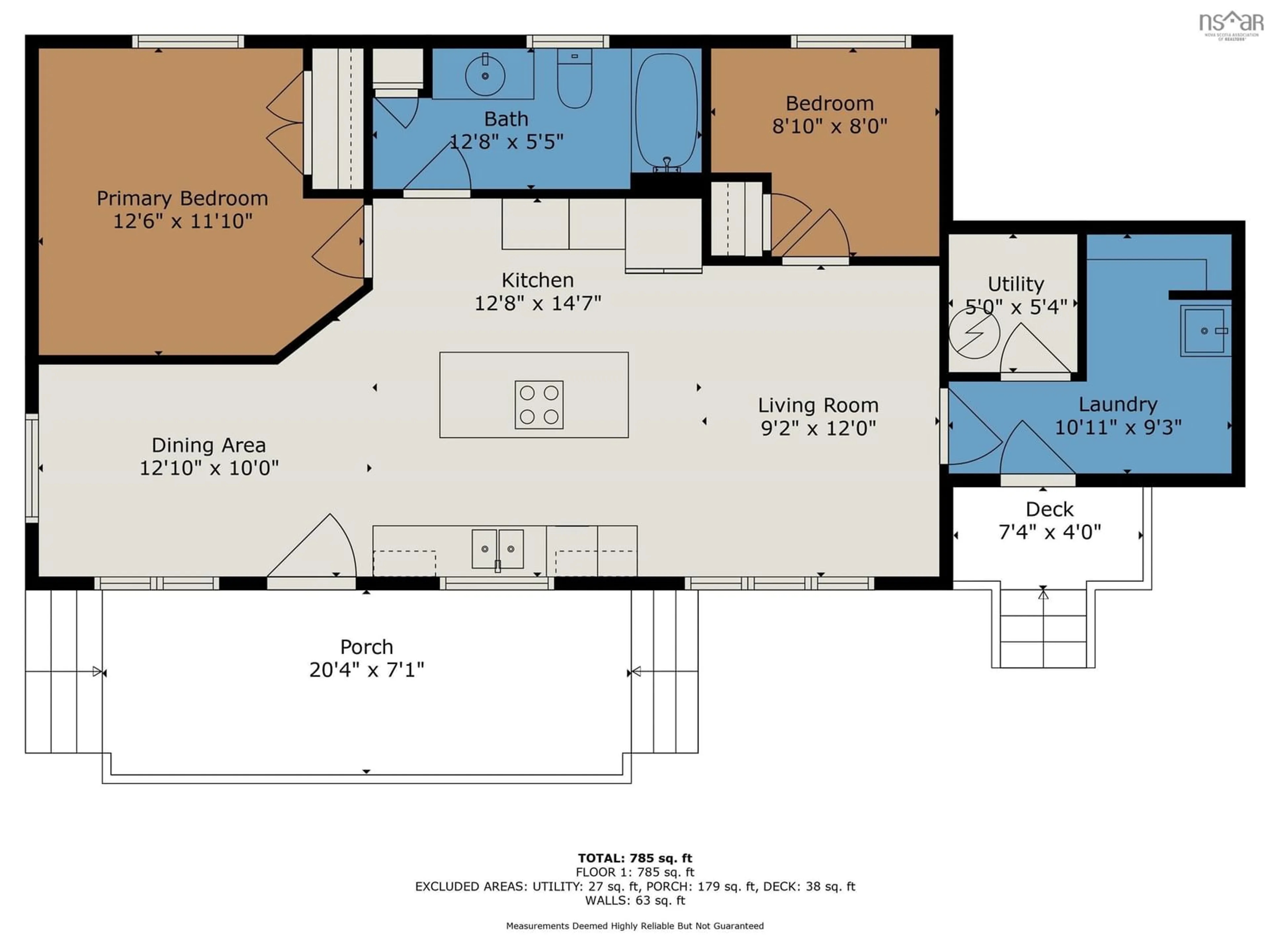 Floor plan for 7 Daylily Lane, Lake Charlotte Nova Scotia B0J 1L0
