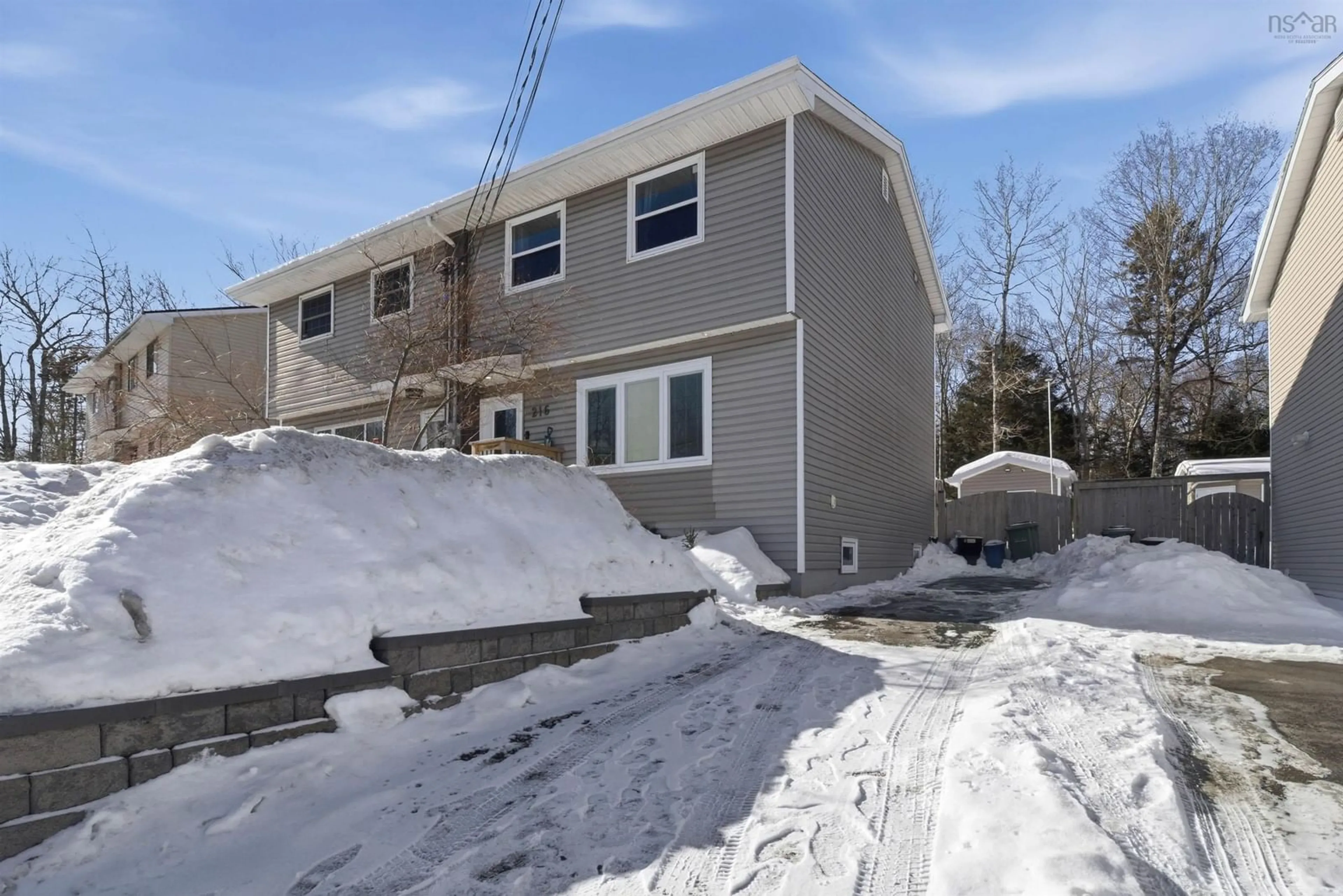 A pic from outside/outdoor area/front of a property/back of a property/a pic from drone, street for 216 Stokil Dr, Lower Sackville Nova Scotia B4C 3C3