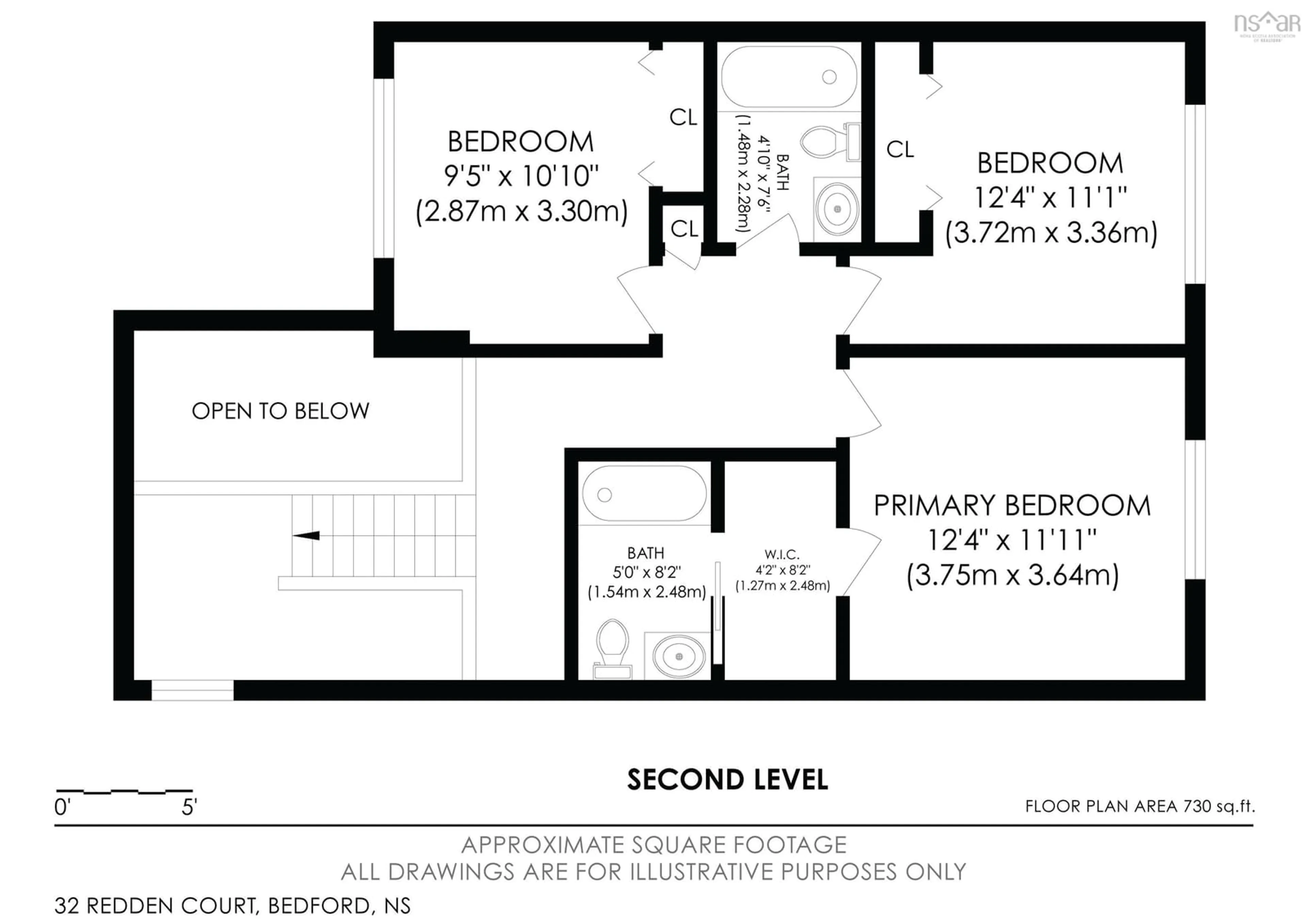 Floor plan for 32 Redden Crt, Bedford Nova Scotia B4A 4G5