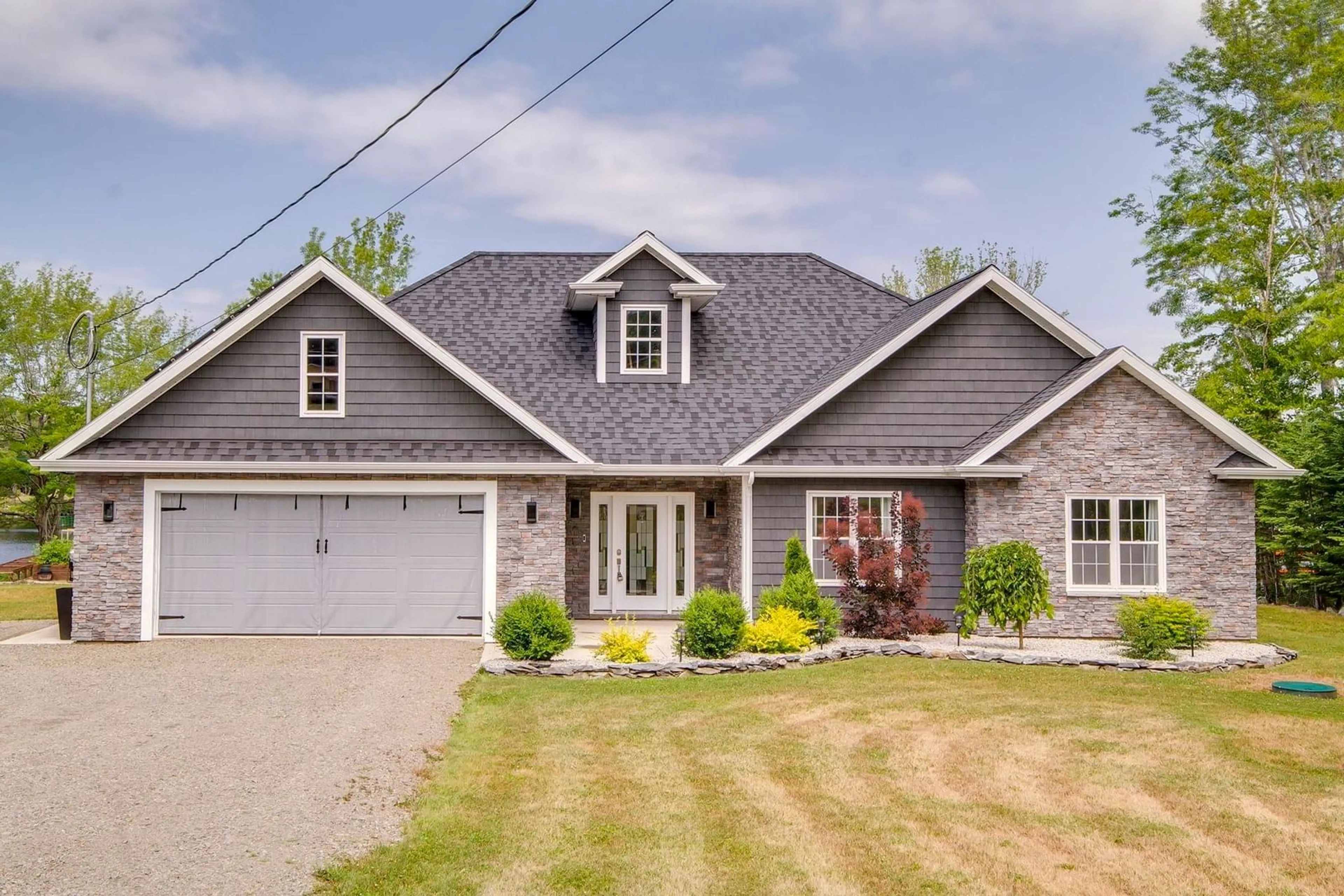 Home with vinyl exterior material, street for 405 Townshiplineroad, Ohio Nova Scotia B0W 3T0