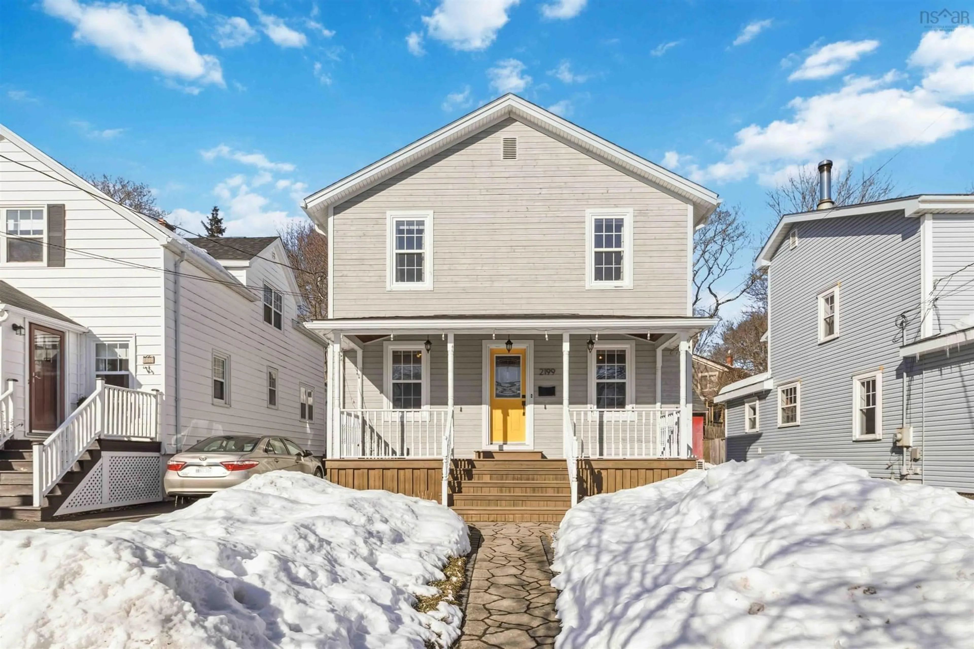 Home with vinyl exterior material, street for 2199 Blink Bonnie Terr, Halifax Nova Scotia B3L 3E8