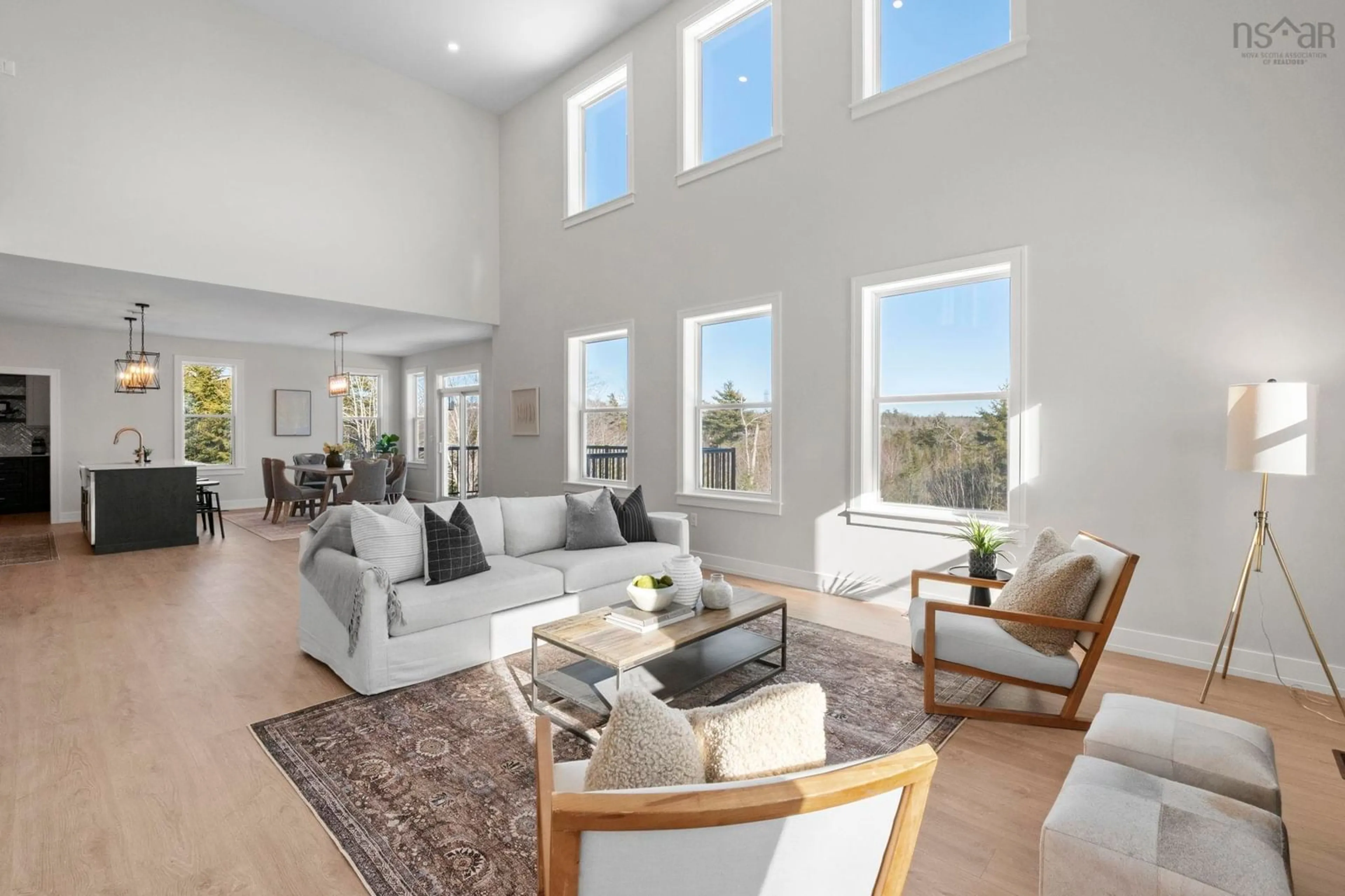 Living room with furniture, unknown for 173 Orchid Crt, Middle Sackville Nova Scotia B4E 0X2