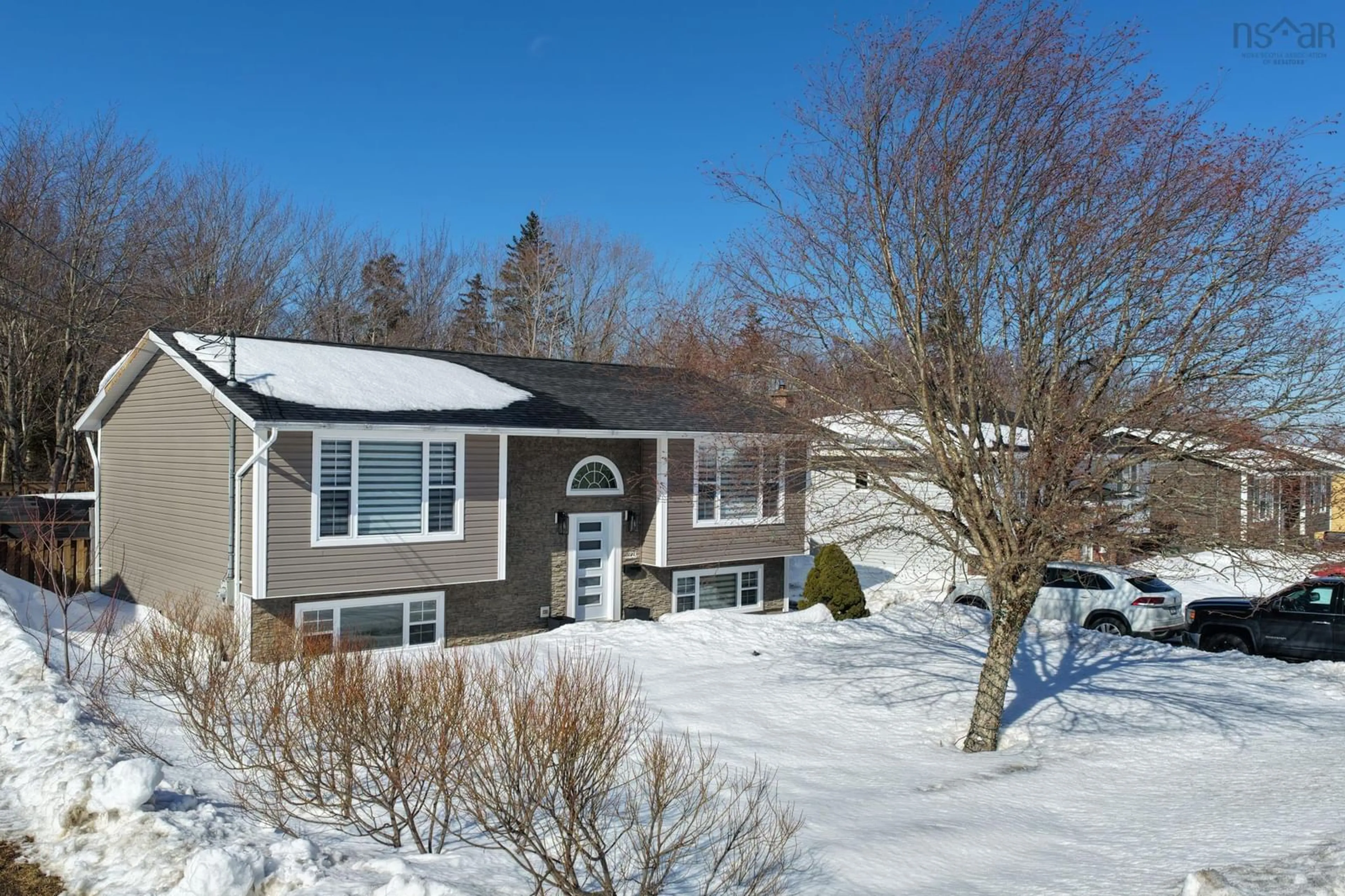 A pic from outside/outdoor area/front of a property/back of a property/a pic from drone, street for 724 Cottage Rd, Sydney Nova Scotia B1P 6S6