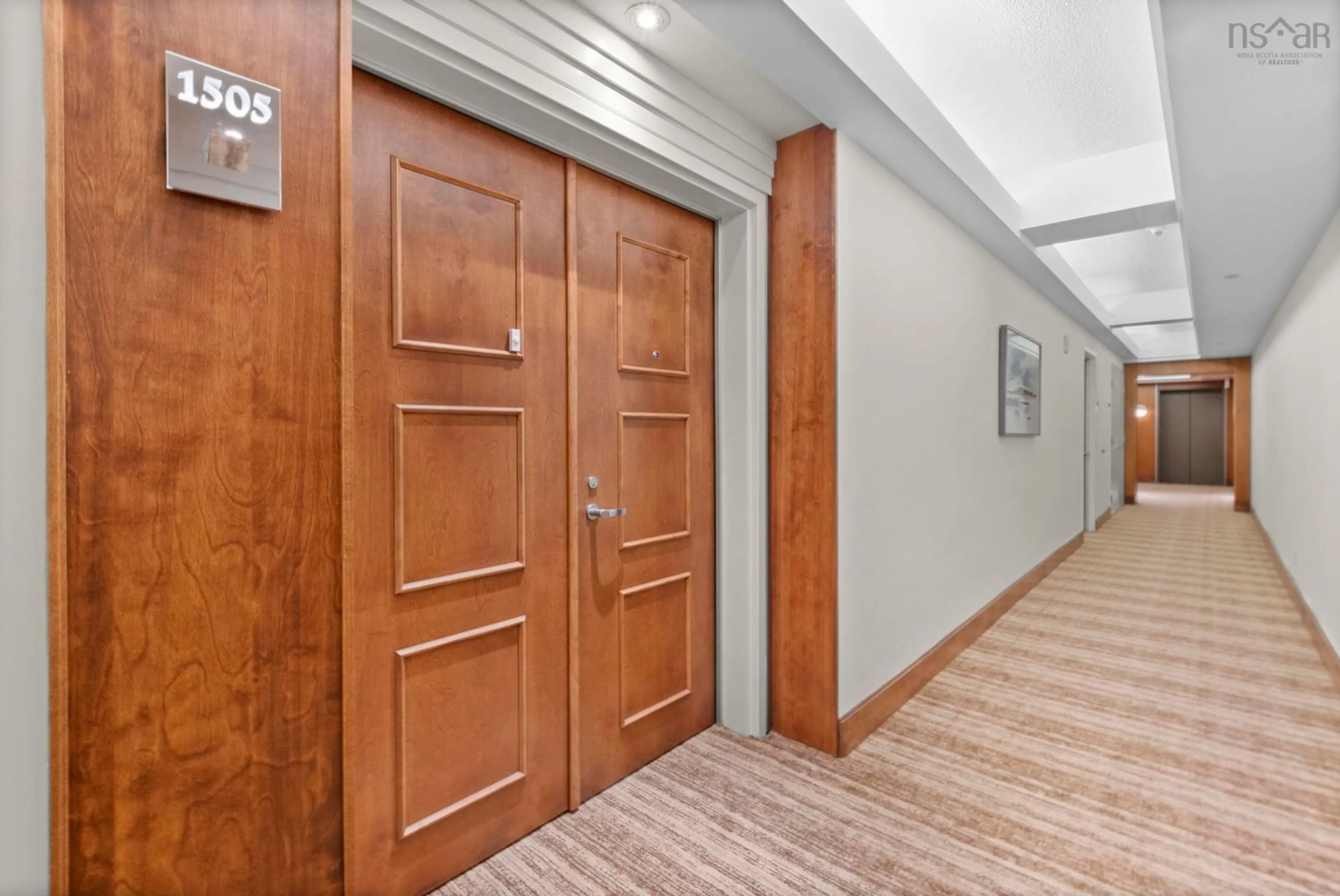 Indoor foyer for 1550 Dresden Row #1505, Halifax Nova Scotia B3J 4A2