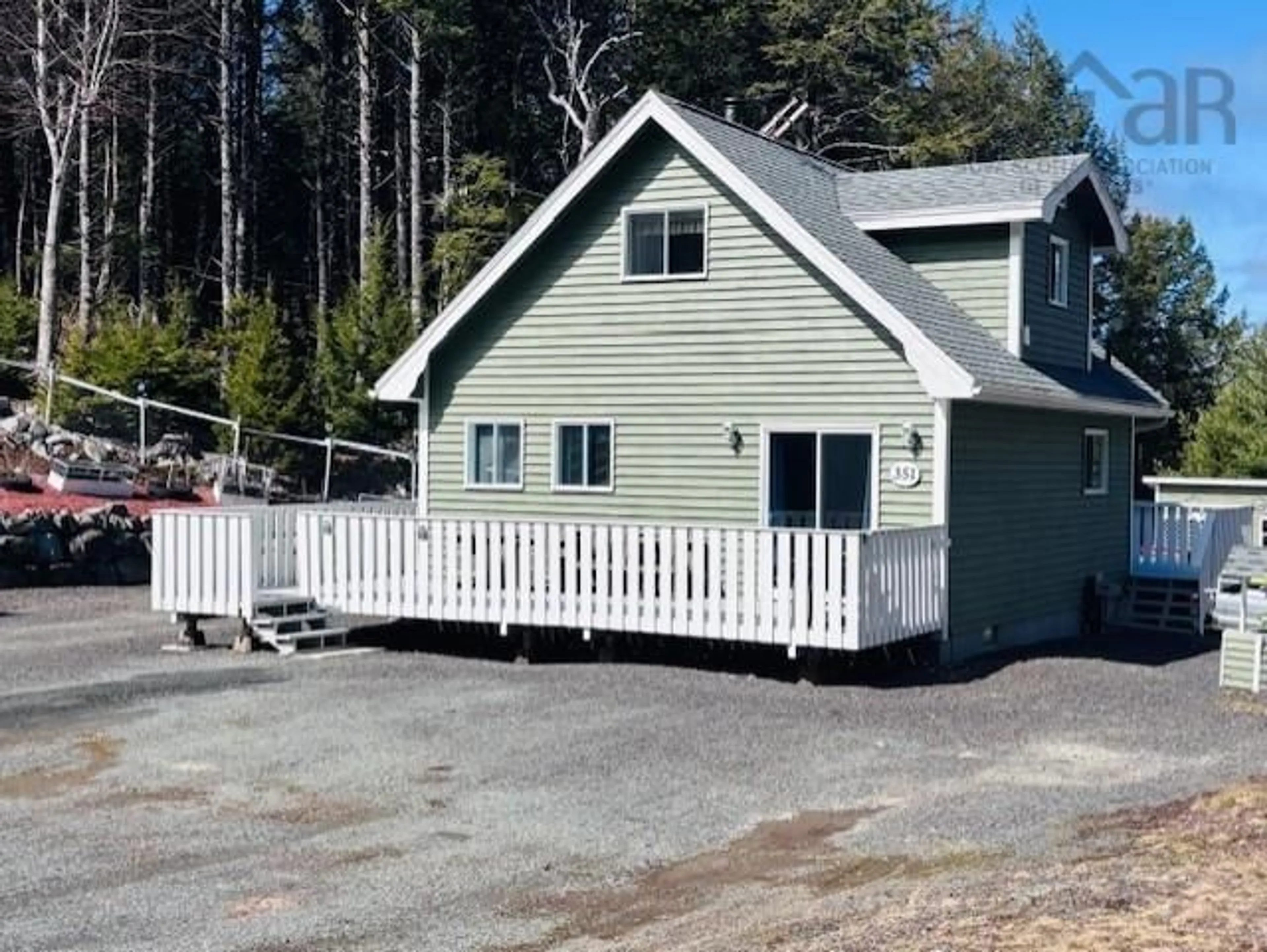 A pic from outside/outdoor area/front of a property/back of a property/a pic from drone, unknown for 351 Narrows Rd, Labelle Nova Scotia B0T 1E0