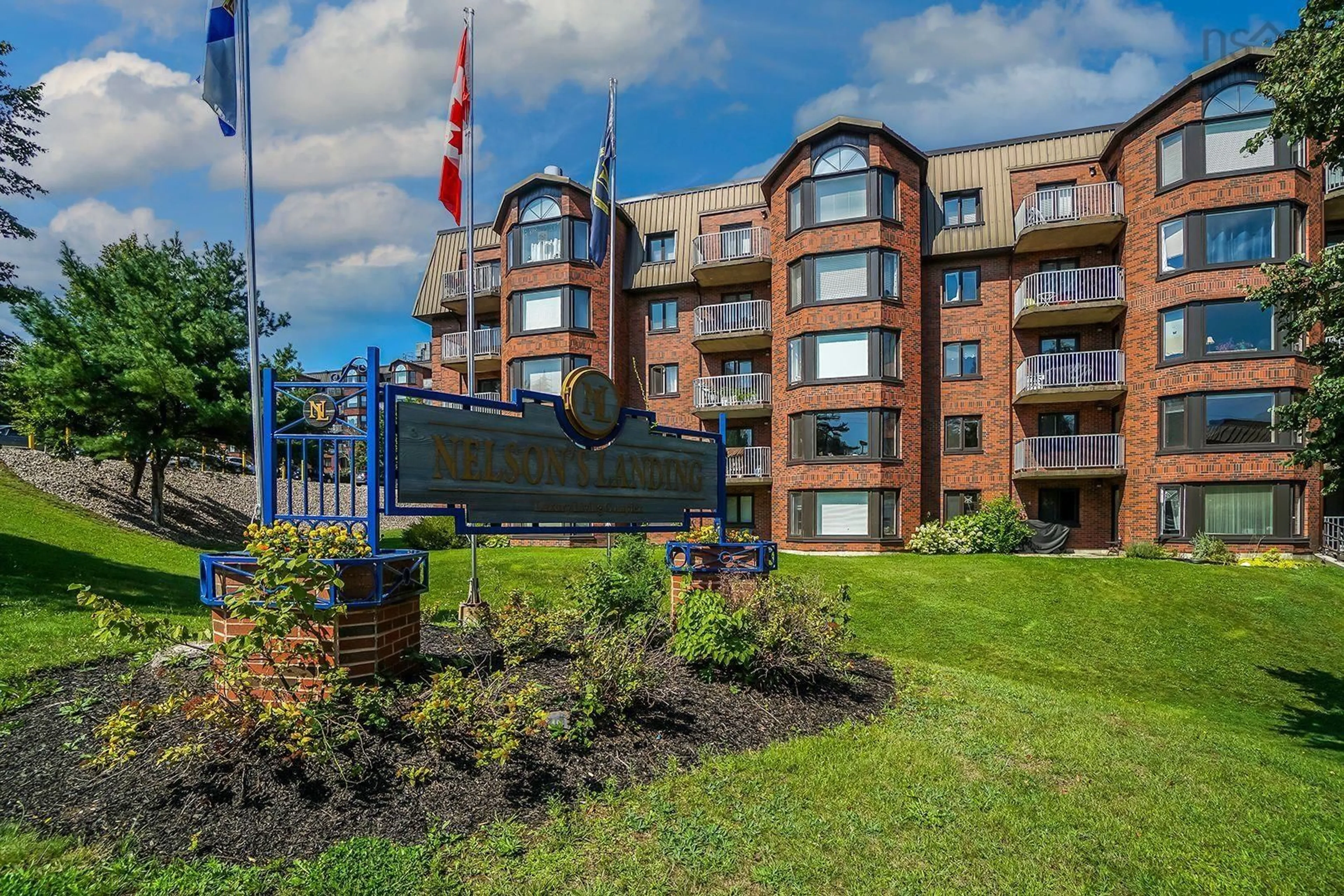 Patio, building for 61 Nelsons Landing Blvd #514, Bedford Nova Scotia B4A 3X3