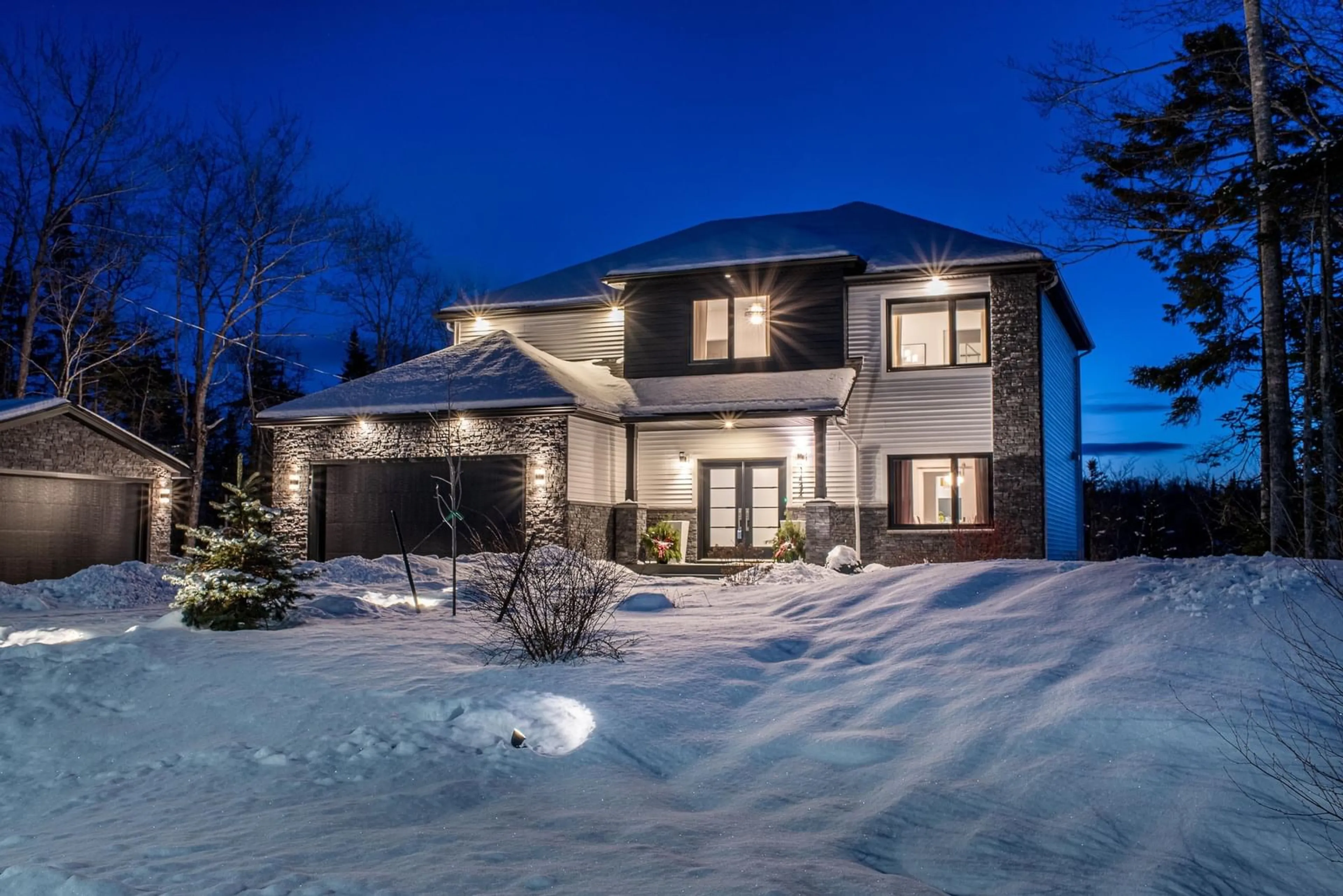 Home with brick exterior material, street for 1424 Mccabe Lake Dr, Middle Sackville Nova Scotia B4E 0P6