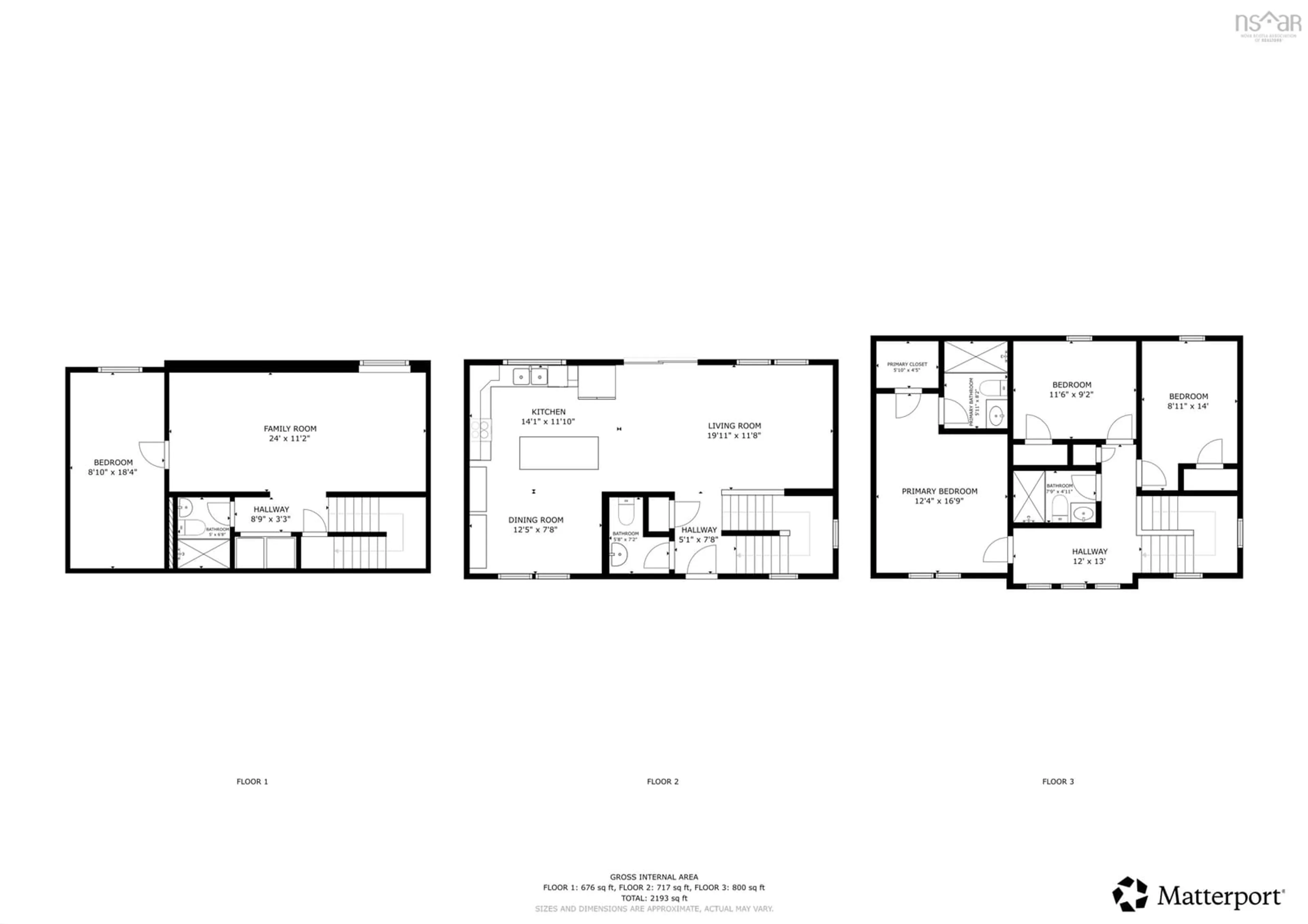Floor plan for 80 Grindstone Dr, Halifax Nova Scotia B3R 0A6