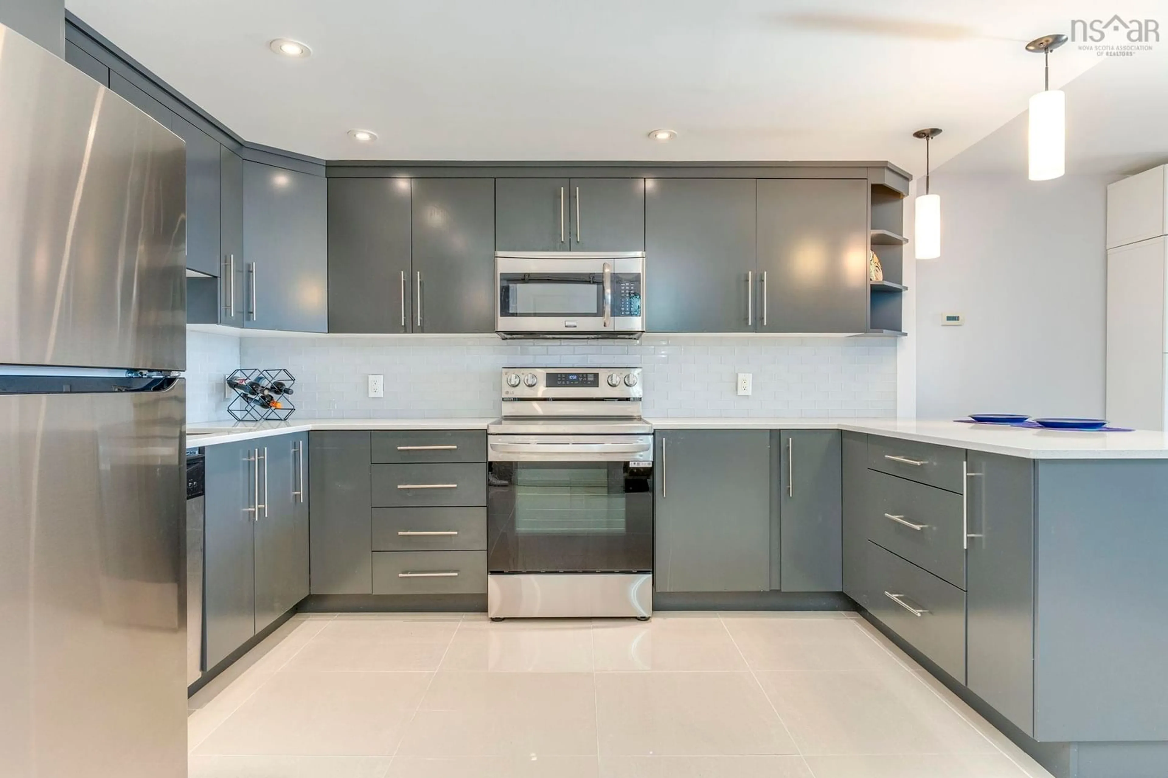 Contemporary kitchen, ceramic/tile floor for 6369 Coburg Rd #805, Halifax Nova Scotia B3H 4J7