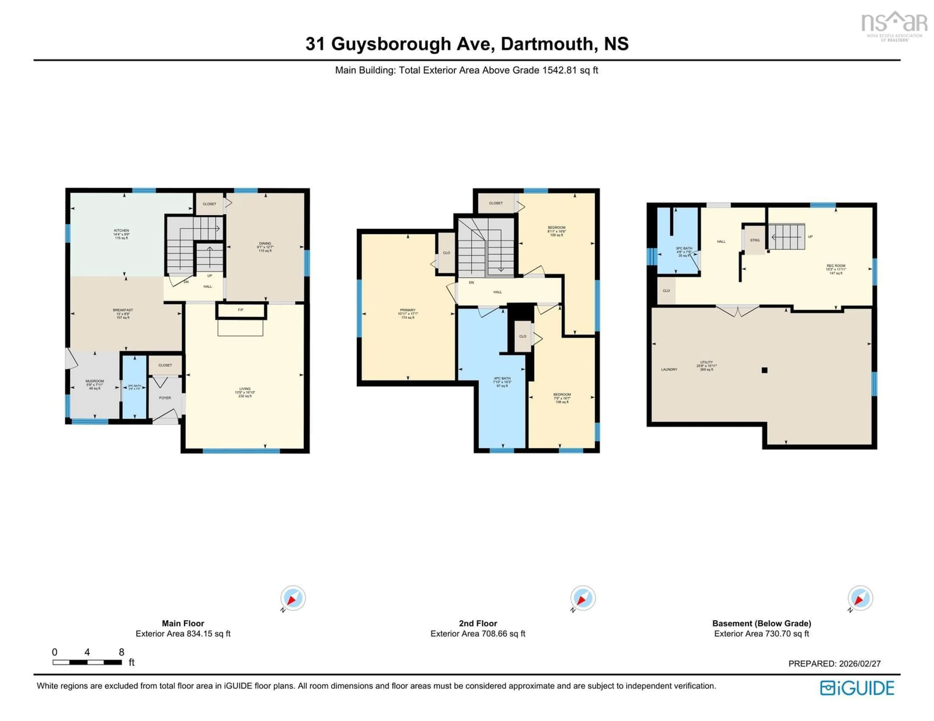 Floor plan for 31 Guysborough Ave, Dartmouth Nova Scotia B2W 1S4