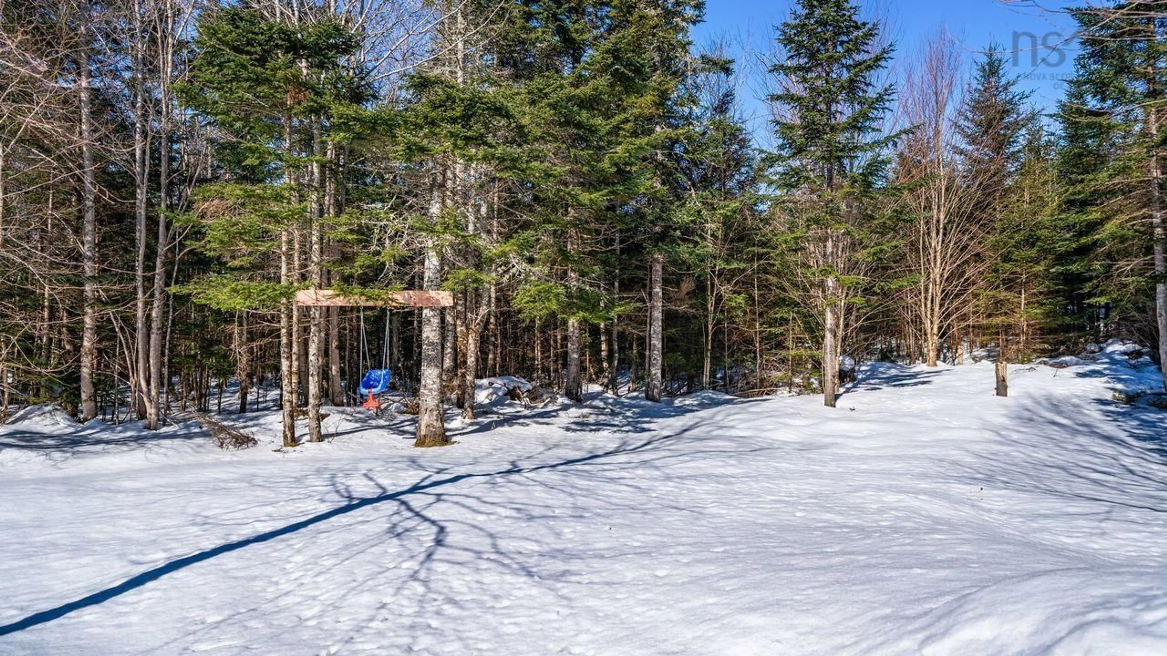 A pic from outside/outdoor area/front of a property/back of a property/a pic from drone, forest/trees view for 27 Earl Crt, Porters Lake Nova Scotia B3E 1H8