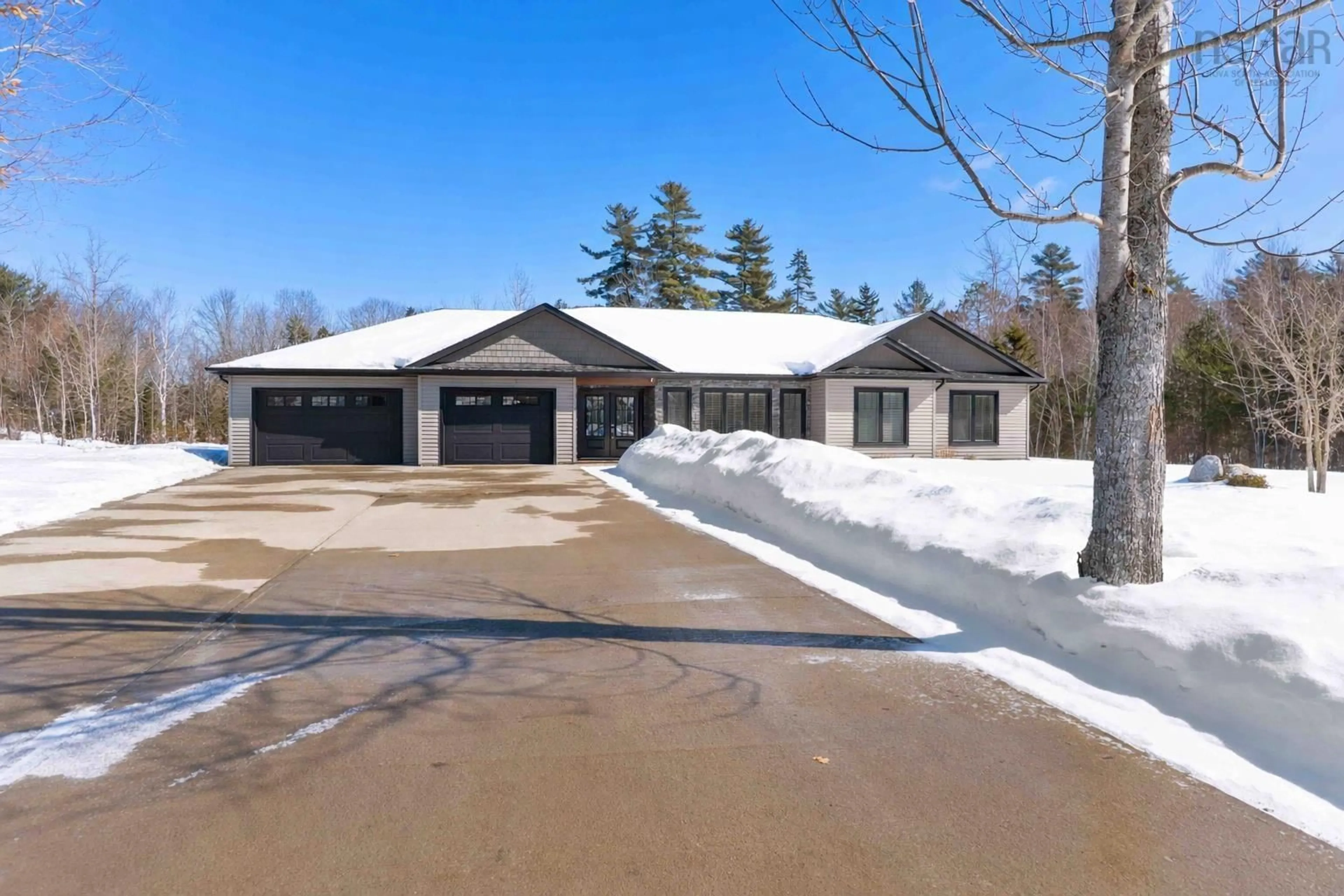 A pic from outside/outdoor area/front of a property/back of a property/a pic from drone, street for 472 Alexander Mackenzie Rd, Farmington Nova Scotia B0P 1W0